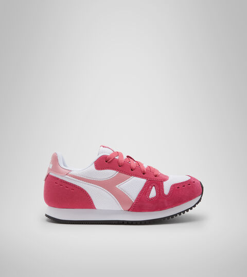 Sports shoes - Youth 8-16 years SIMPLE RUN GS RASPBERRY SORBET/BRANDIED APRI - Diadora