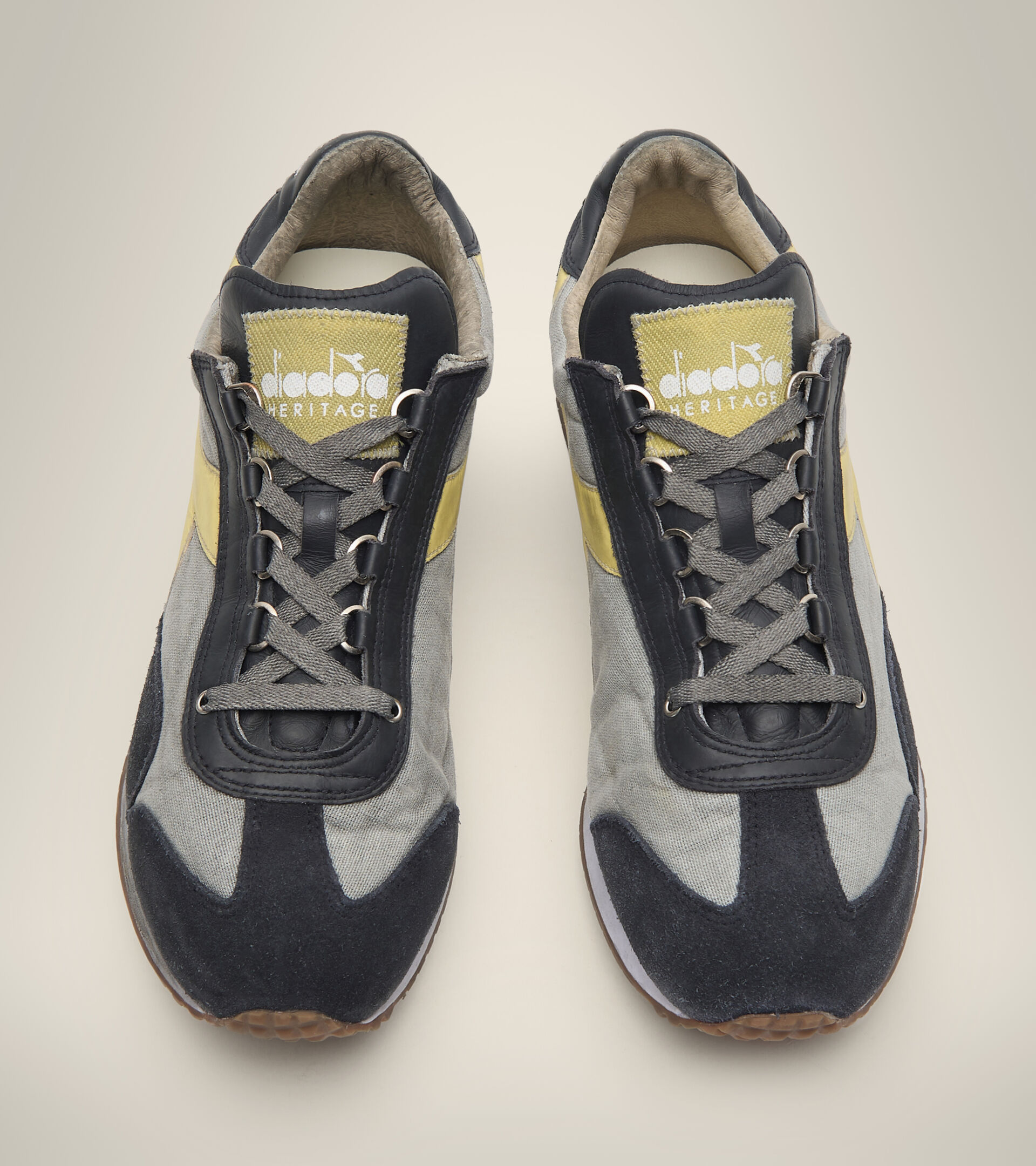 Heritage shoe - Unisex EQUIPE H DIRTY STONE WASH EVO STORM GRAY/PHANTOM - Diadora