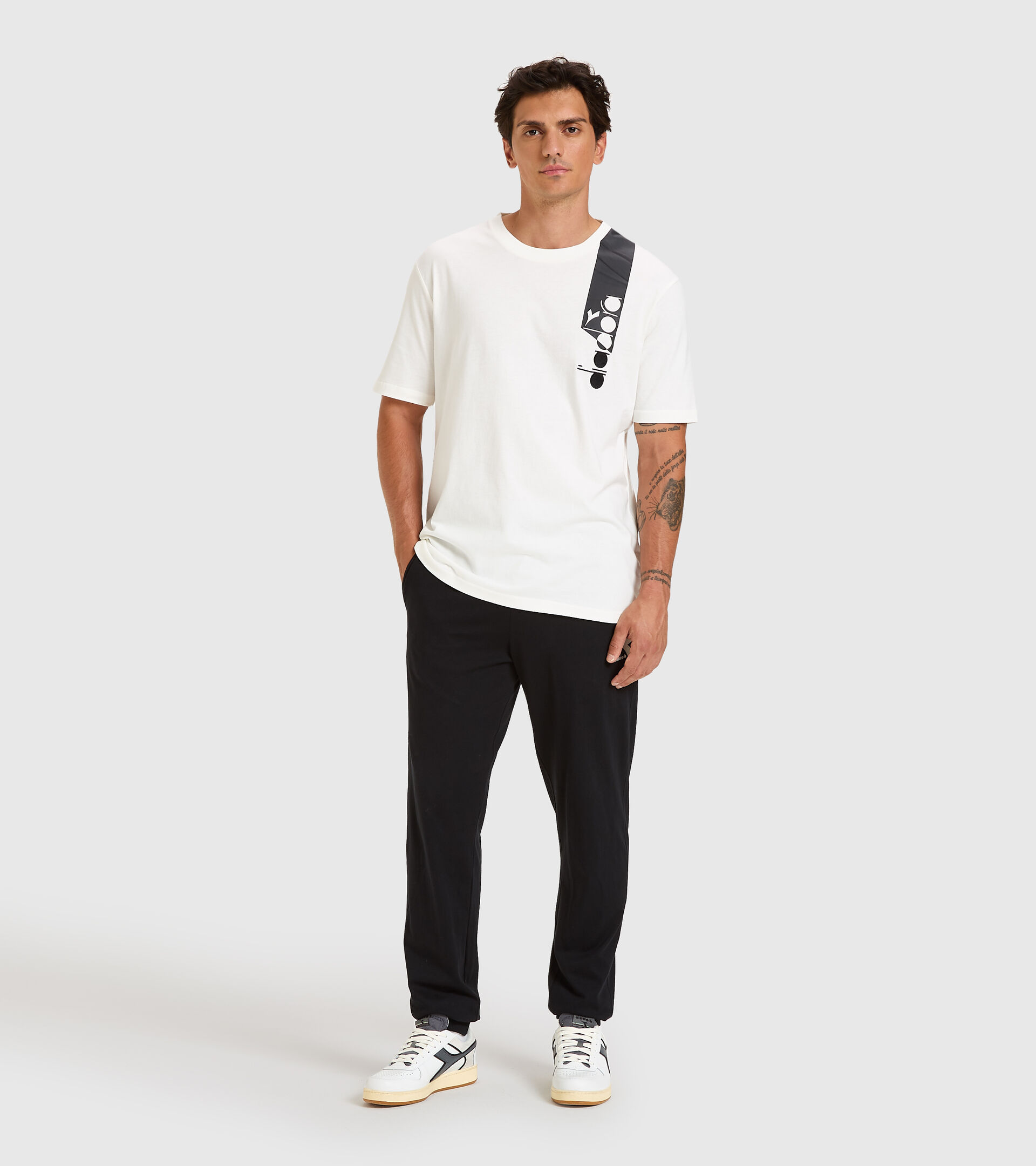 T-shirt - Unisex T-SHIRT SS ICON WHITE - Diadora