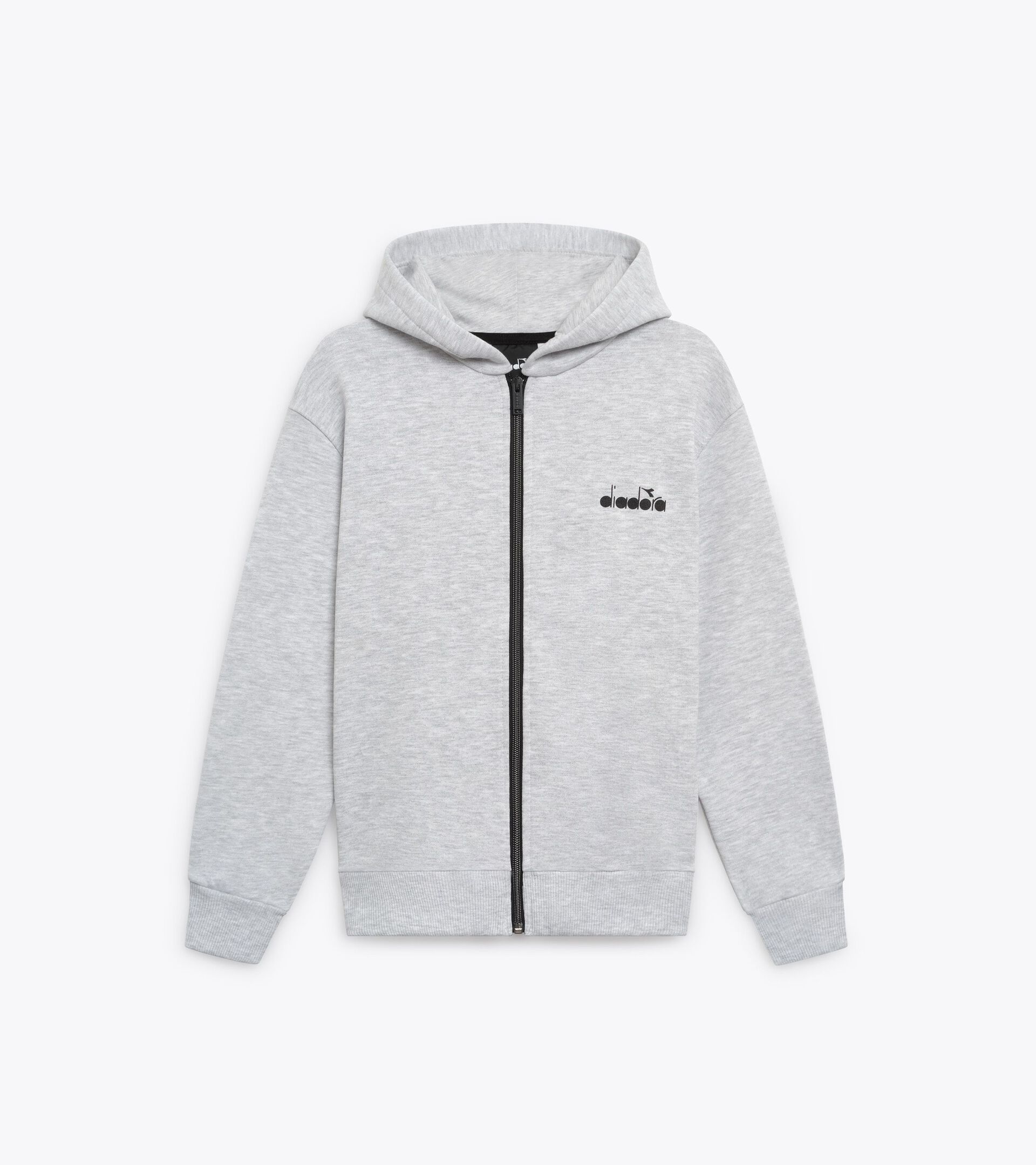 Zipped hoodie - Boys 
 JB. HOODIE FZ COMIC LIGHT MIDDLE GREY MELANGE - Diadora