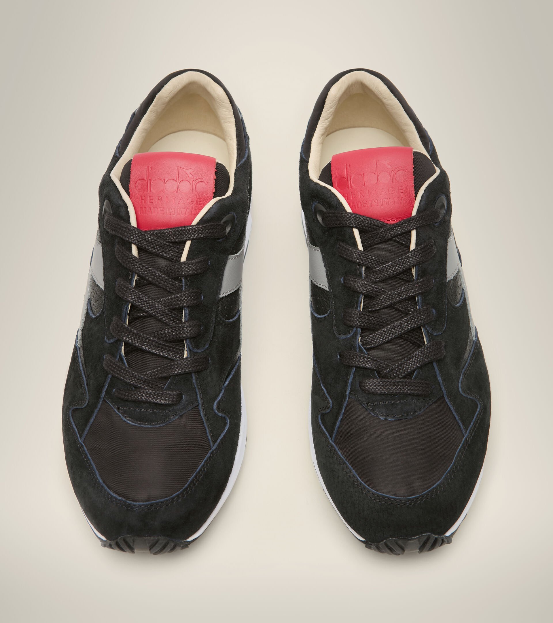 Made in Italy Heritage shoe - Men ECLIPSE ITALIA BLACK - Diadora