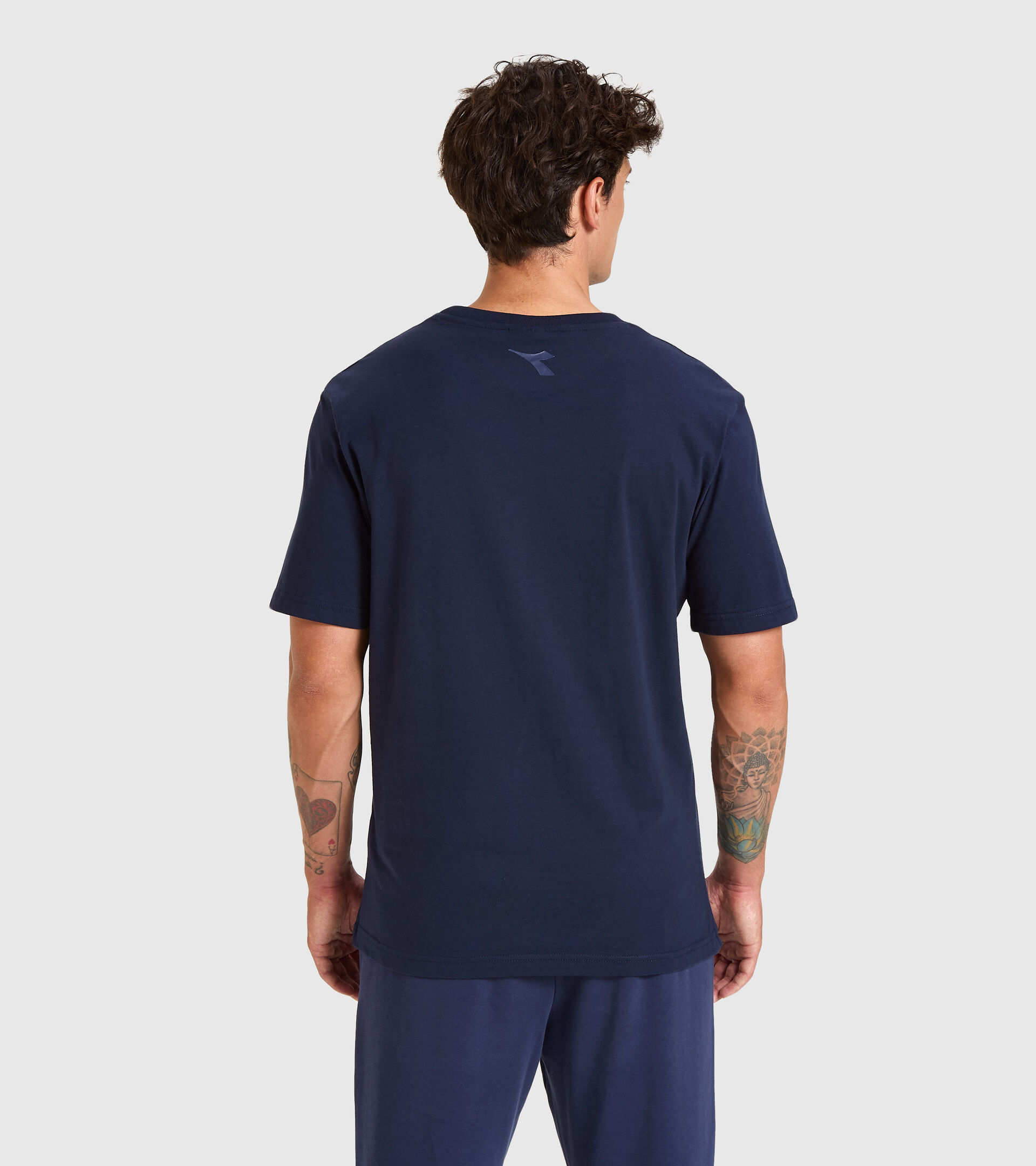 T-shirt - Unisex T-SHIRT SS DIADORA HD CLASSIC NAVY - Diadora