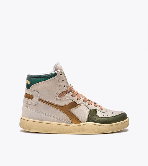 Heritage shoe - Women - ‘Natale a Cortina’ limited edition MI BASKET XMAS CORTINA OYSTER WHITE/DOE - Diadora