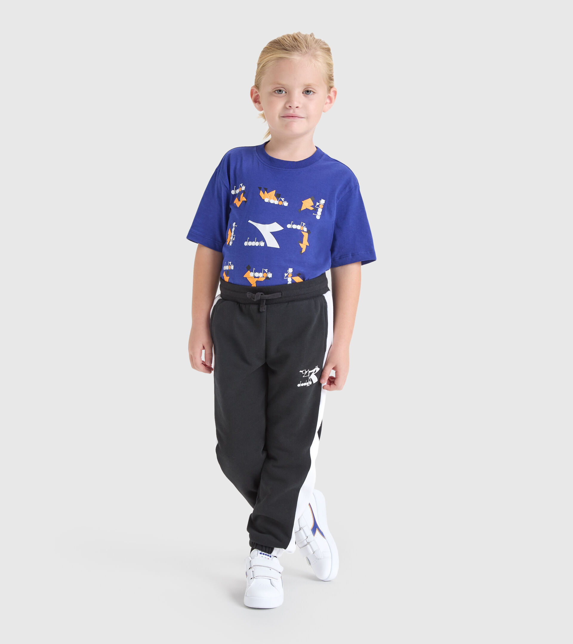 Sporthose - Jungen JB.PANTS CUFF TWISTER SCHWARZ - Diadora