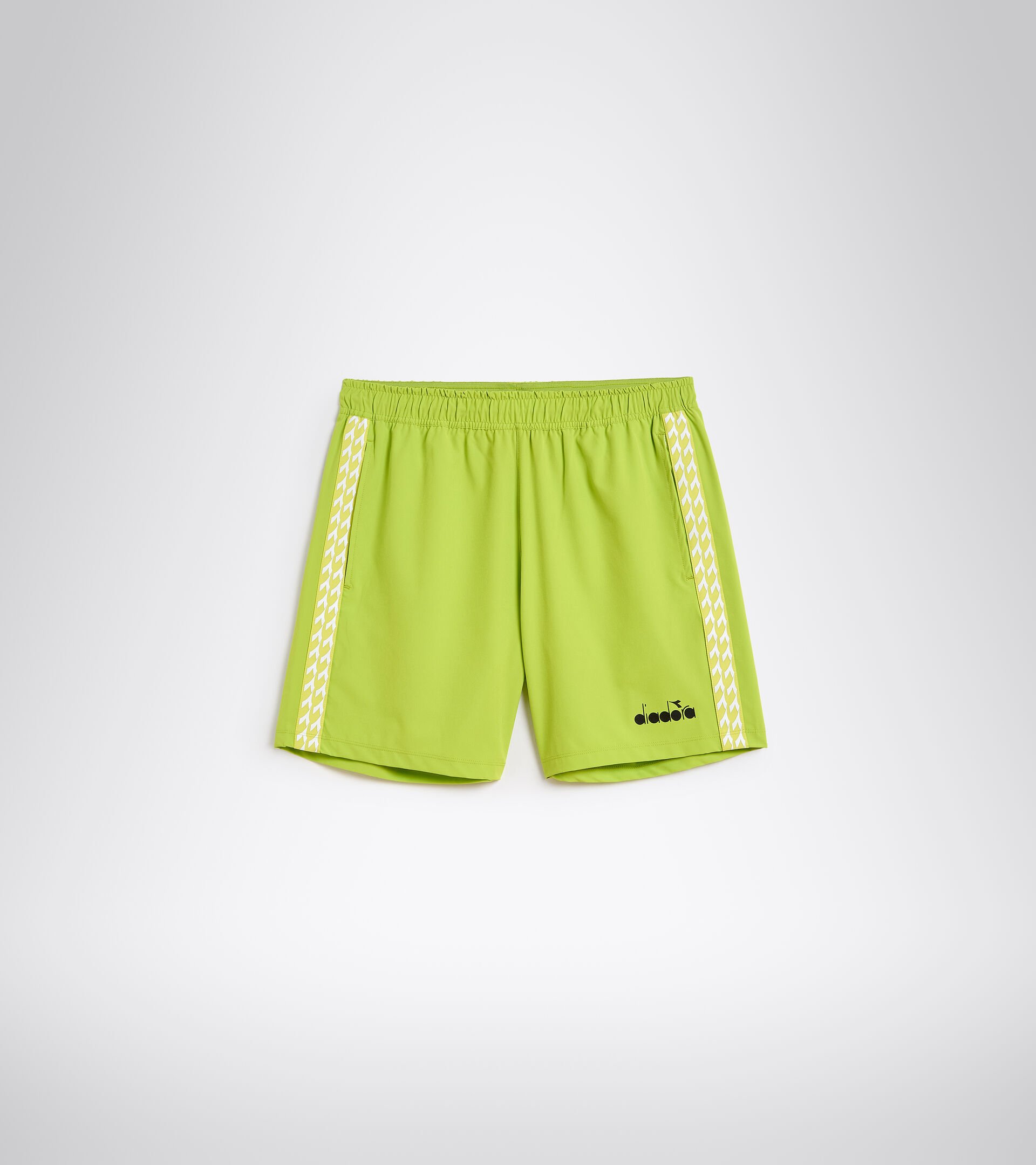 Tennis shorts - Men BERMUDA MICRO LIME GREEN - Diadora