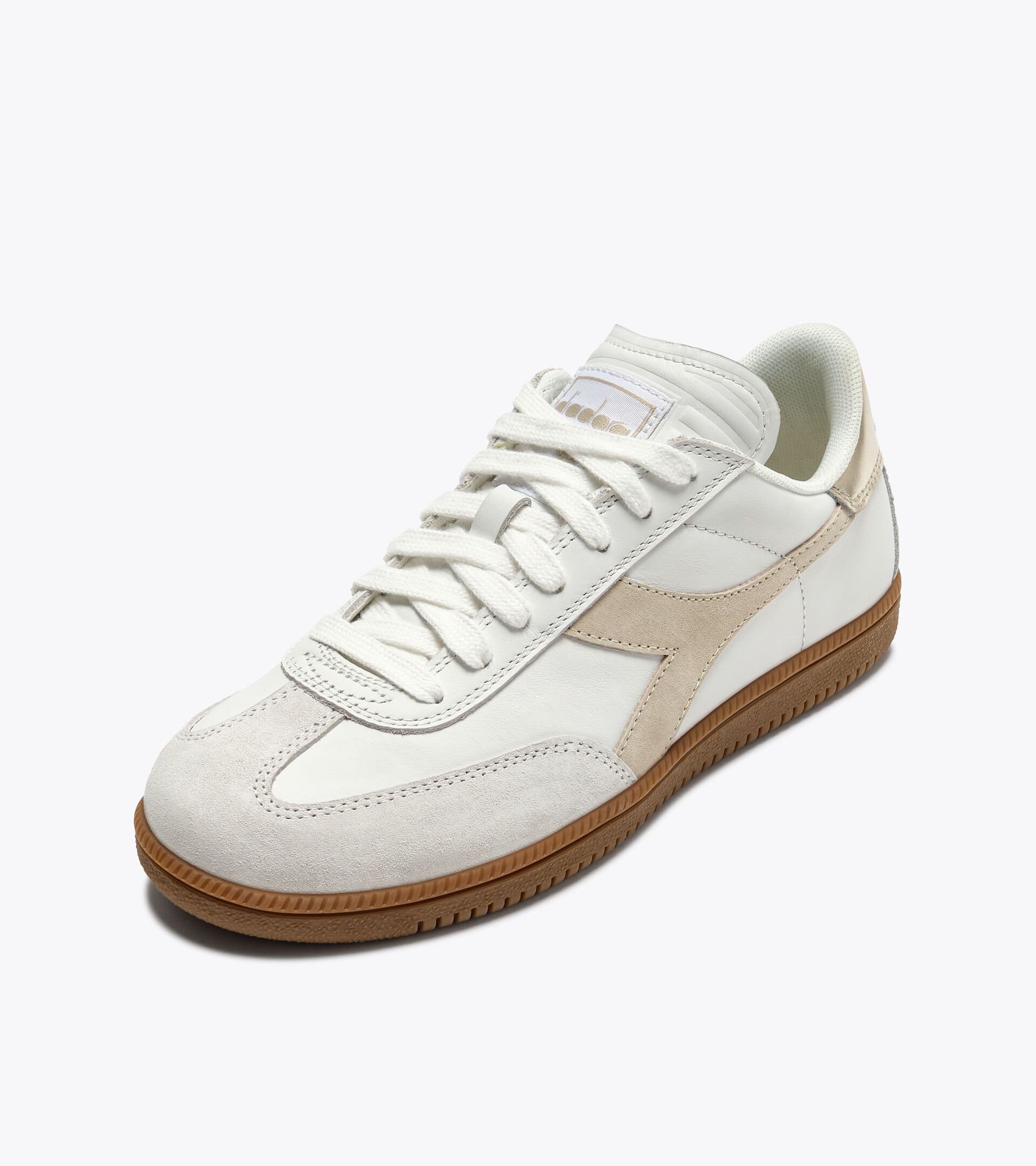 Leather sneakers - All-Gender
 TRAINER METAL WHITE /ALMOND MILK - Diadora