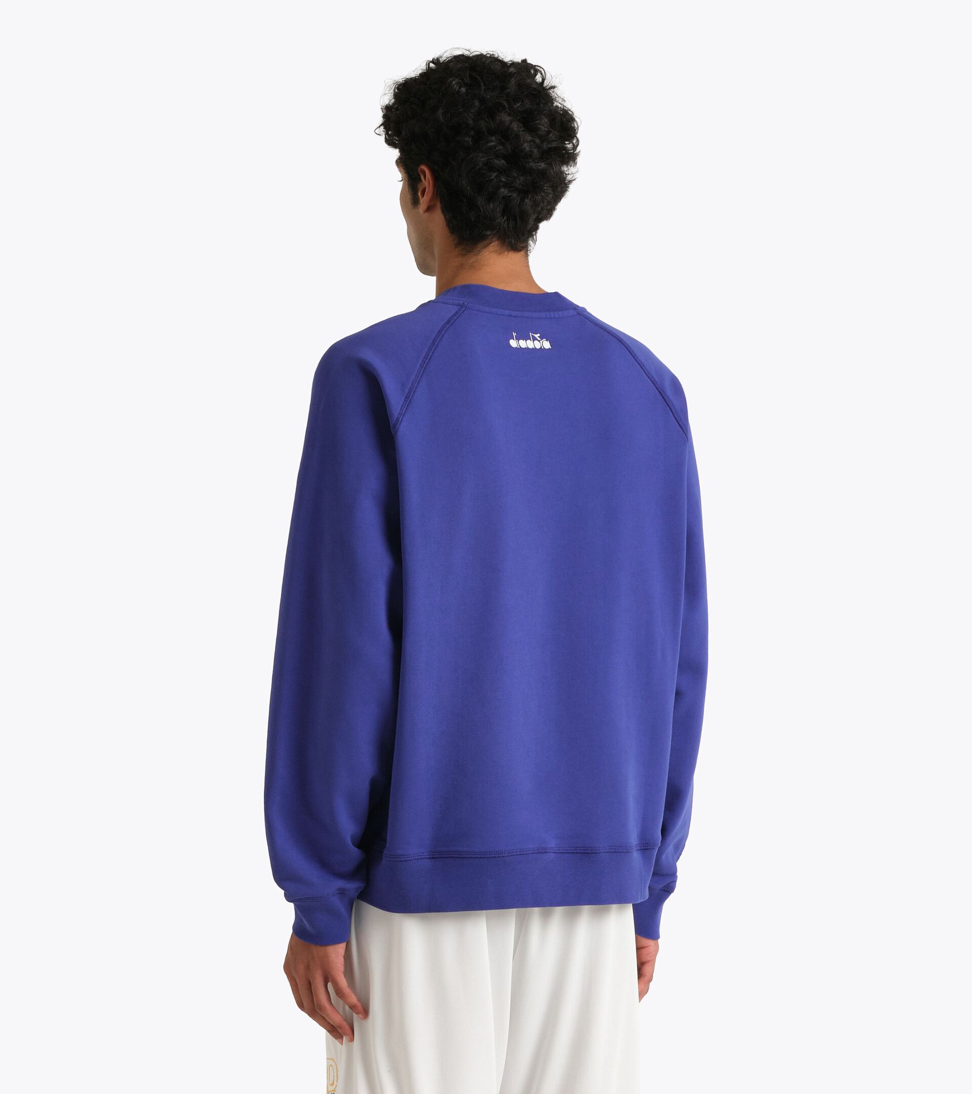 Sudadera de cuello redondo Legacy - Made in Italy - Para todos los g&eacute;neros
 SWEATSHIRT CREW LEGACY MAZARINO - Diadora
