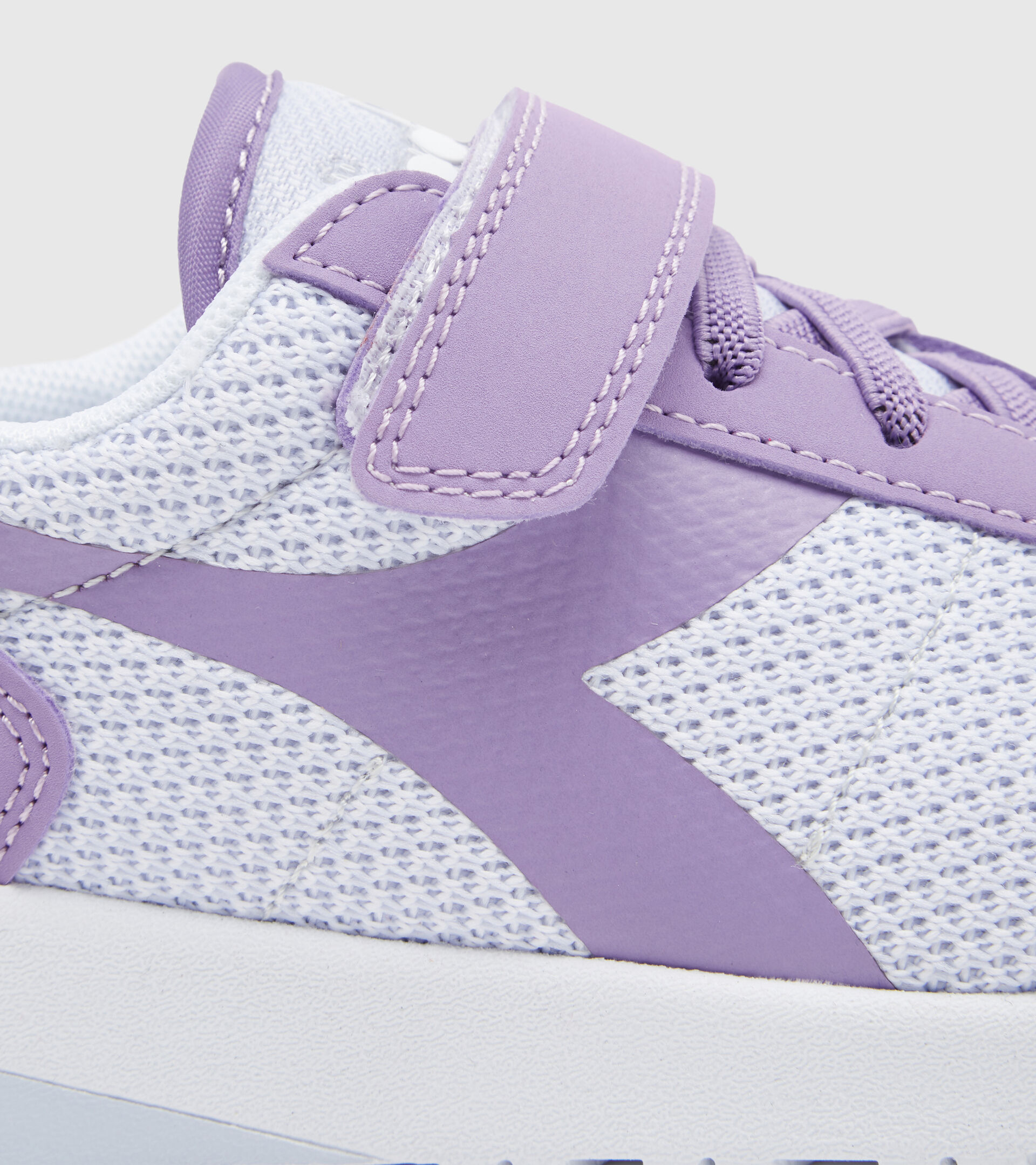 Sports shoes - Kids 4-8 years EVO RUN PS ENGLISH LAVENDER/WHITE - Diadora