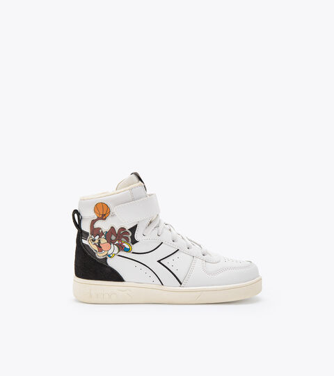 Sports shoes - Kids 4-8 years MAGIC BASKET MID TAZ PS WHITE/BLACK - Diadora