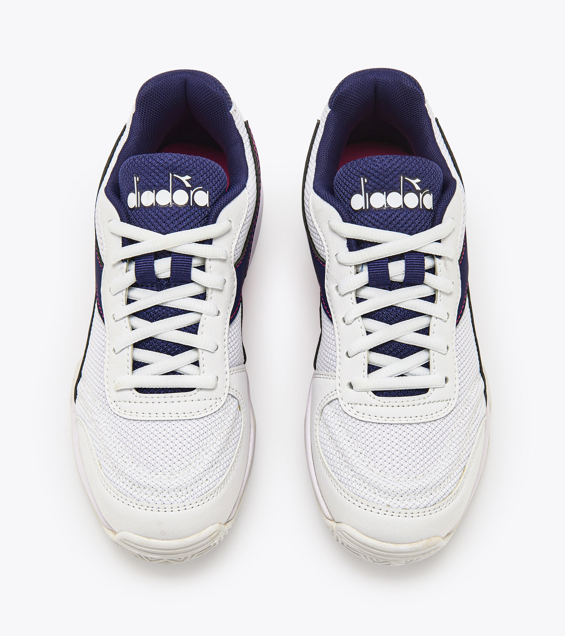 Padel shoe - Unisex S.CHALLENGE 4 PADEL WHITE/BLUE PRINT - Diadora