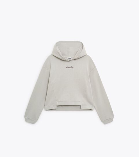 Sudadera con capucha - Mujer
 L. HOODIE LOGO GRIS ESPEJISMO - Diadora