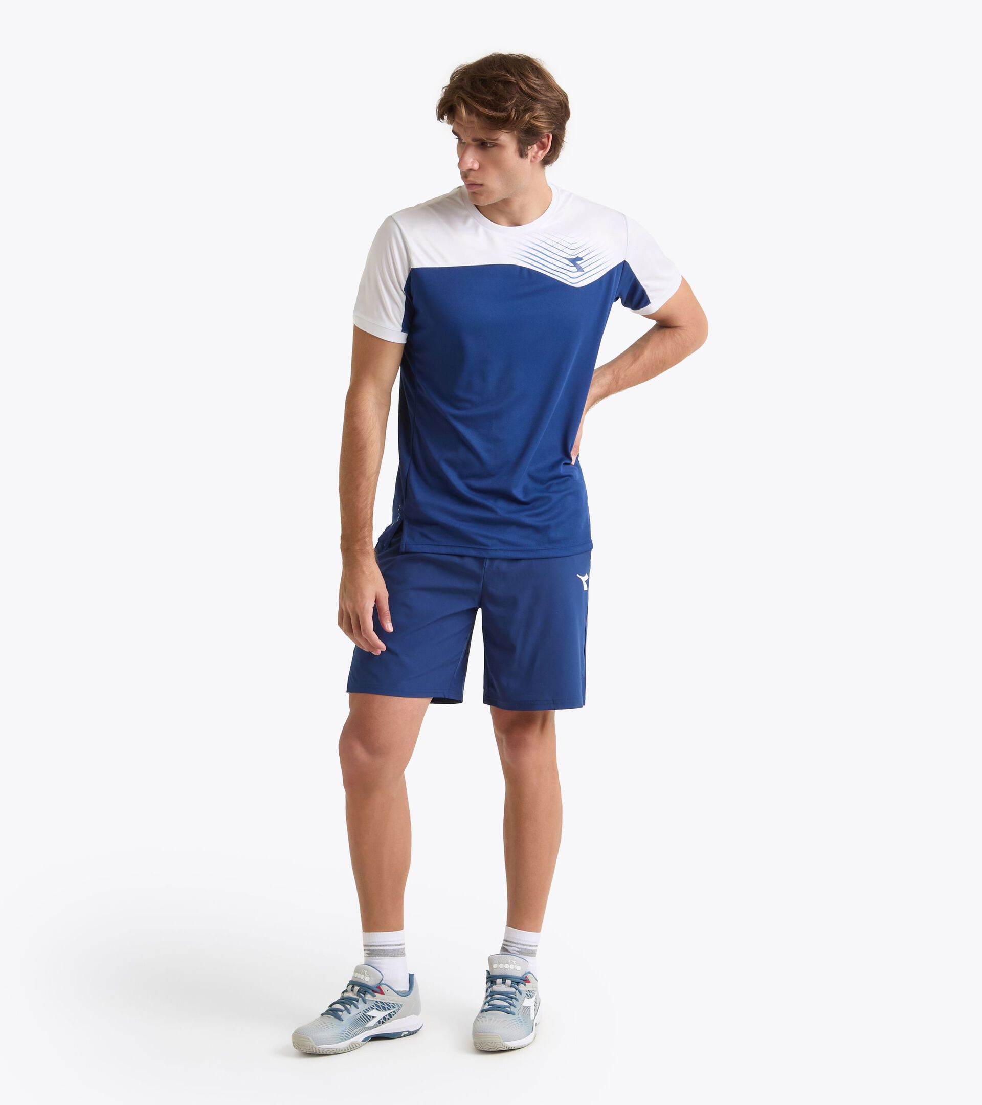 Tennis bermuda shorts - Men SHORT COURT SALTIRE NAVY - Diadora