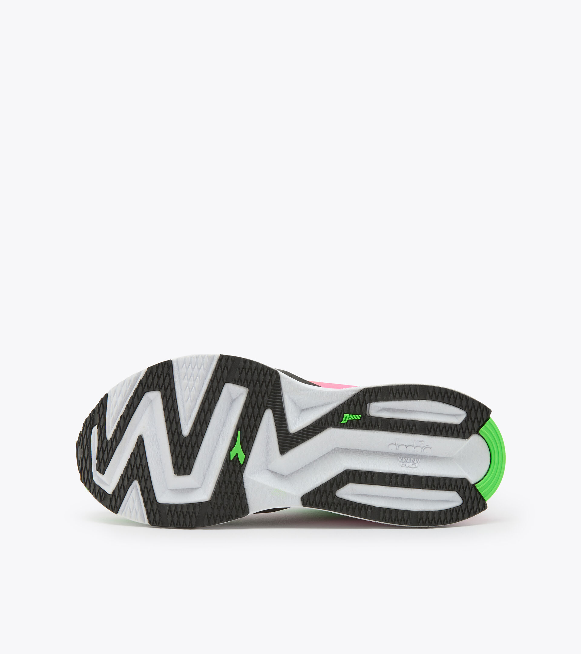 Made in Italy Running shoes - Women ATOMO V7000 W BLANCO/VERDE FLUO/ROSA FLUO - Diadora