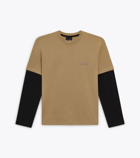 Long sleeved shirt - Boy JB. T-SHIRT LS FRIENDLY TEAM WILD DOVE - Diadora