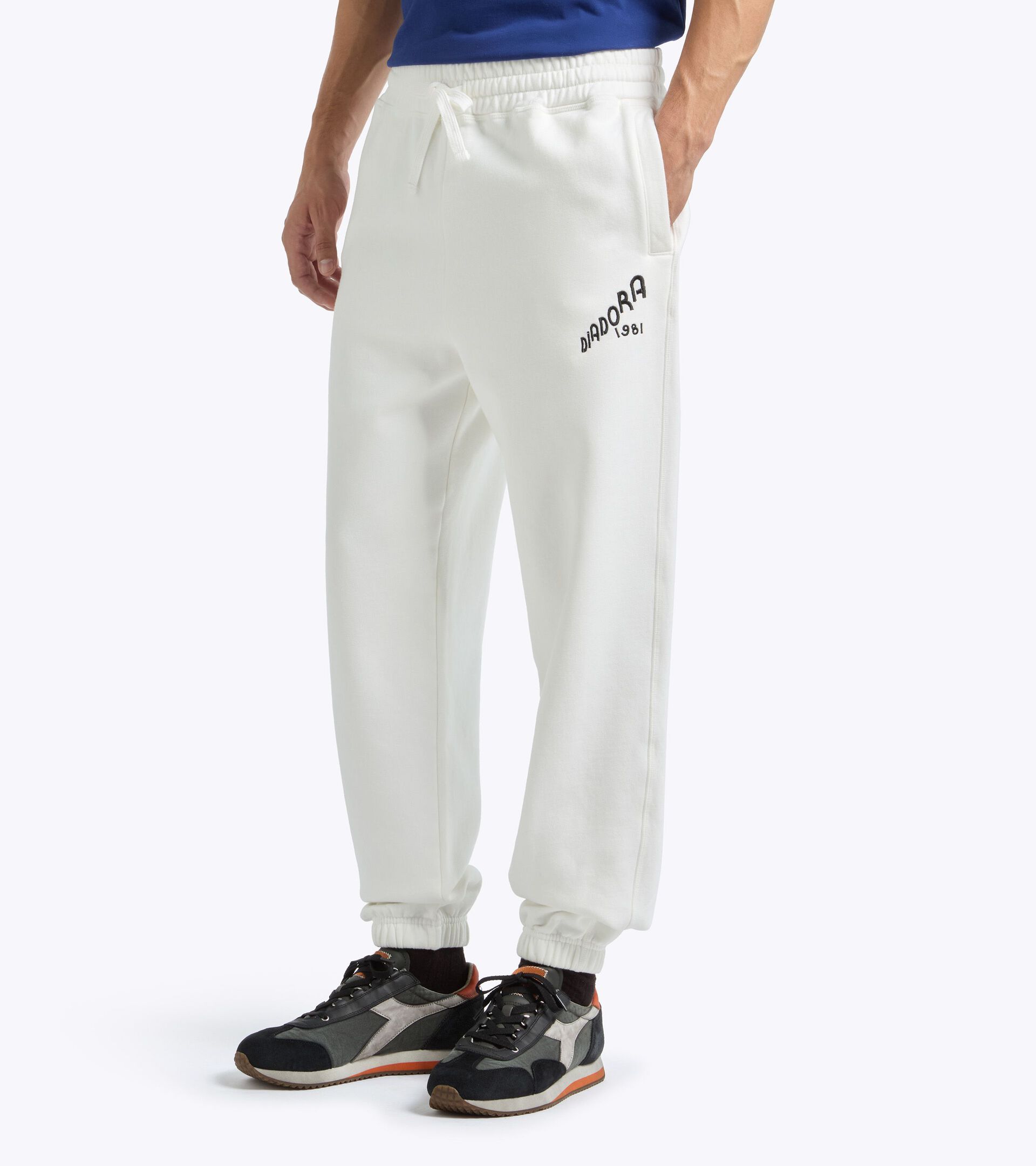 Legacy Tracksuit - Made In Italy - All-gender PANTS LEGACY WHITE MILK - Diadora