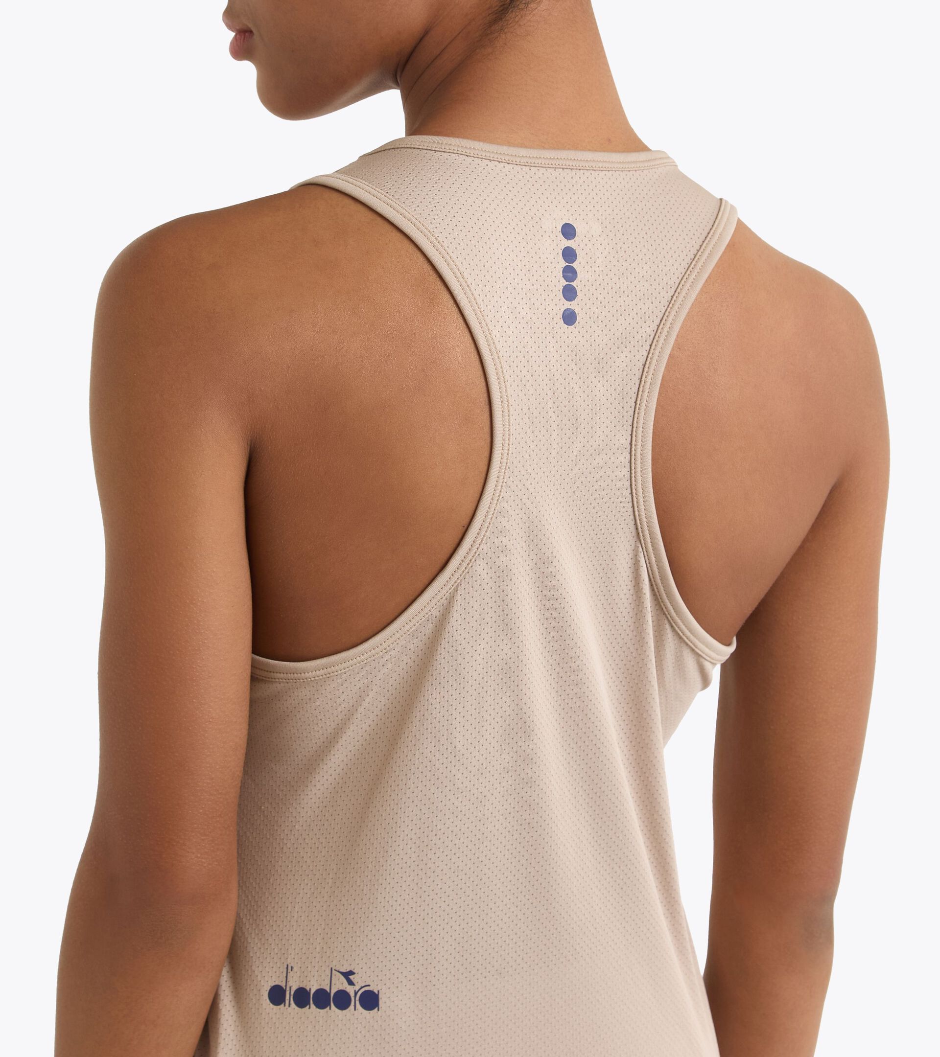 Tennis racerback tank top - Women’s L. TANK CORE HUMUS - Diadora