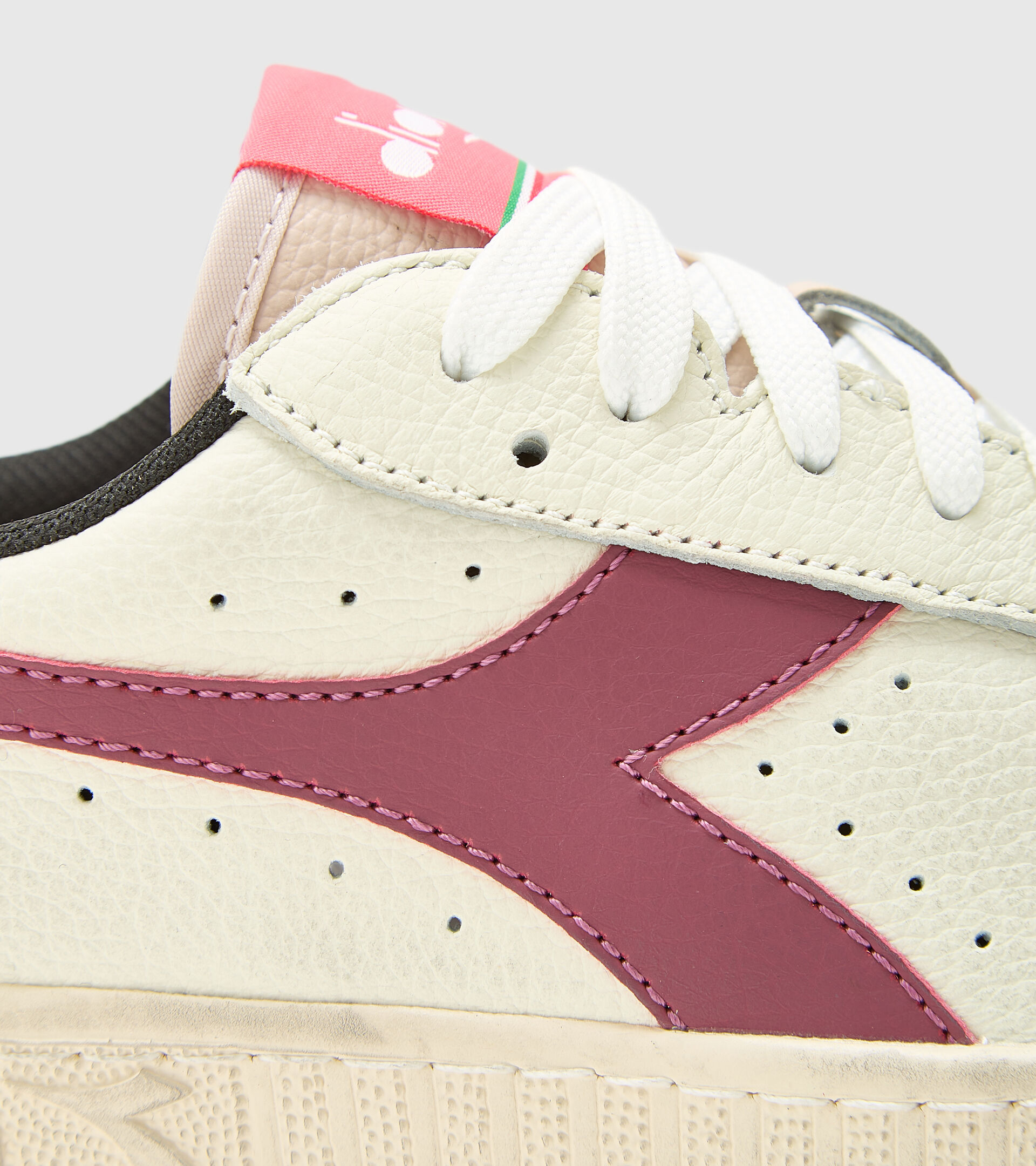 Sportschuh - Damen GAME L LOW ICONA WN SILBER PFINGSTROSE/SCHWZ/TEERO - Diadora