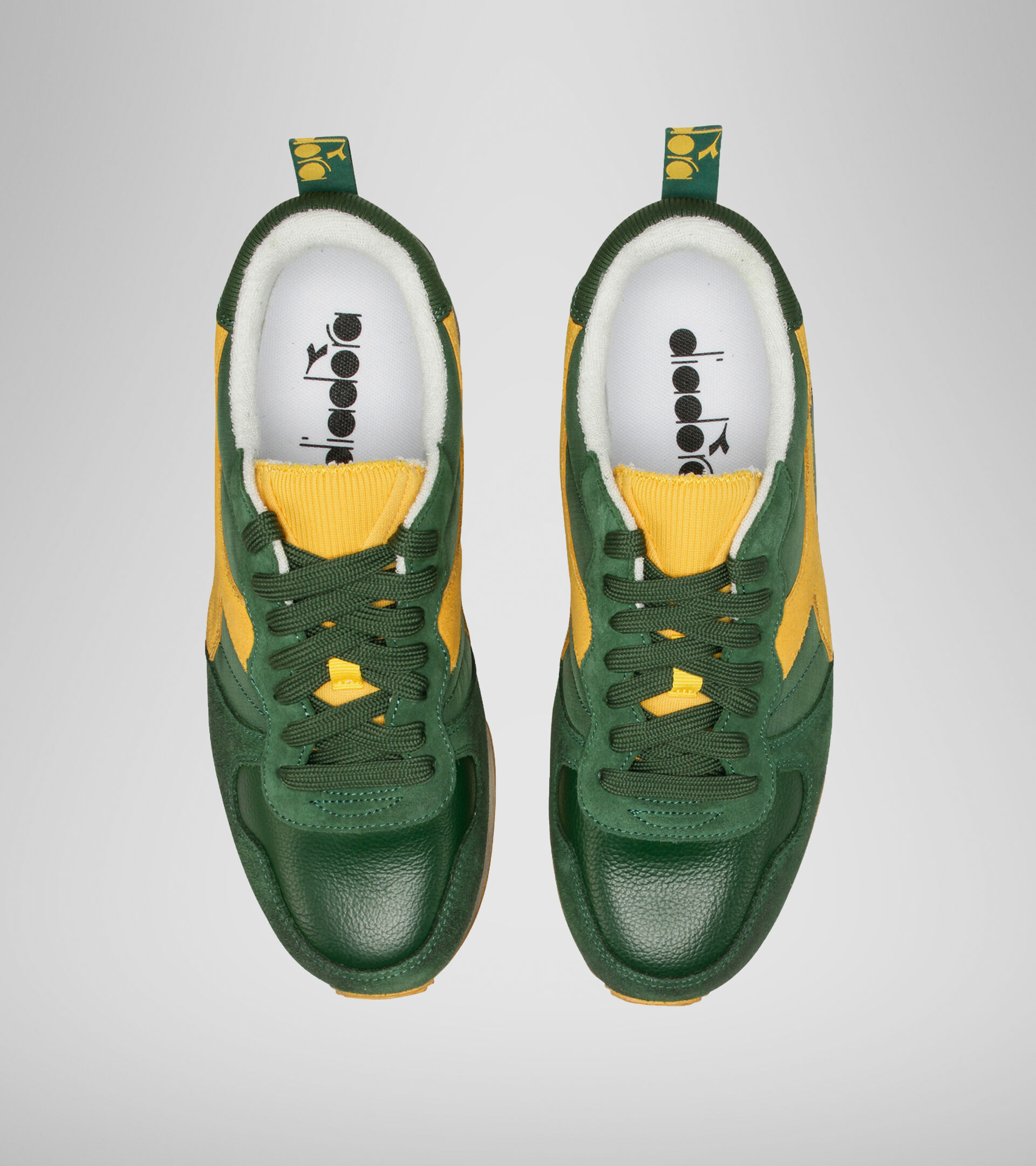 Sports shoe - Unisex CAMARO ICONA GREENER PASTURES/CITRUS - Diadora