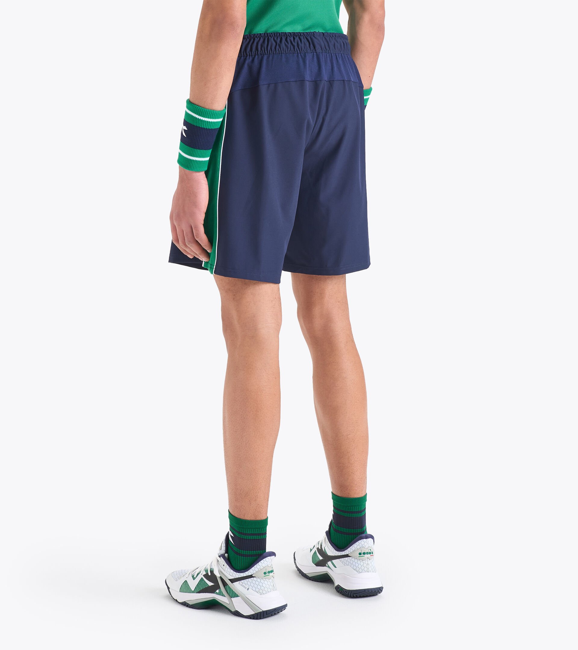 Tennis shorts - Men BERMUDA ICON BLUE CORSAIR - Diadora