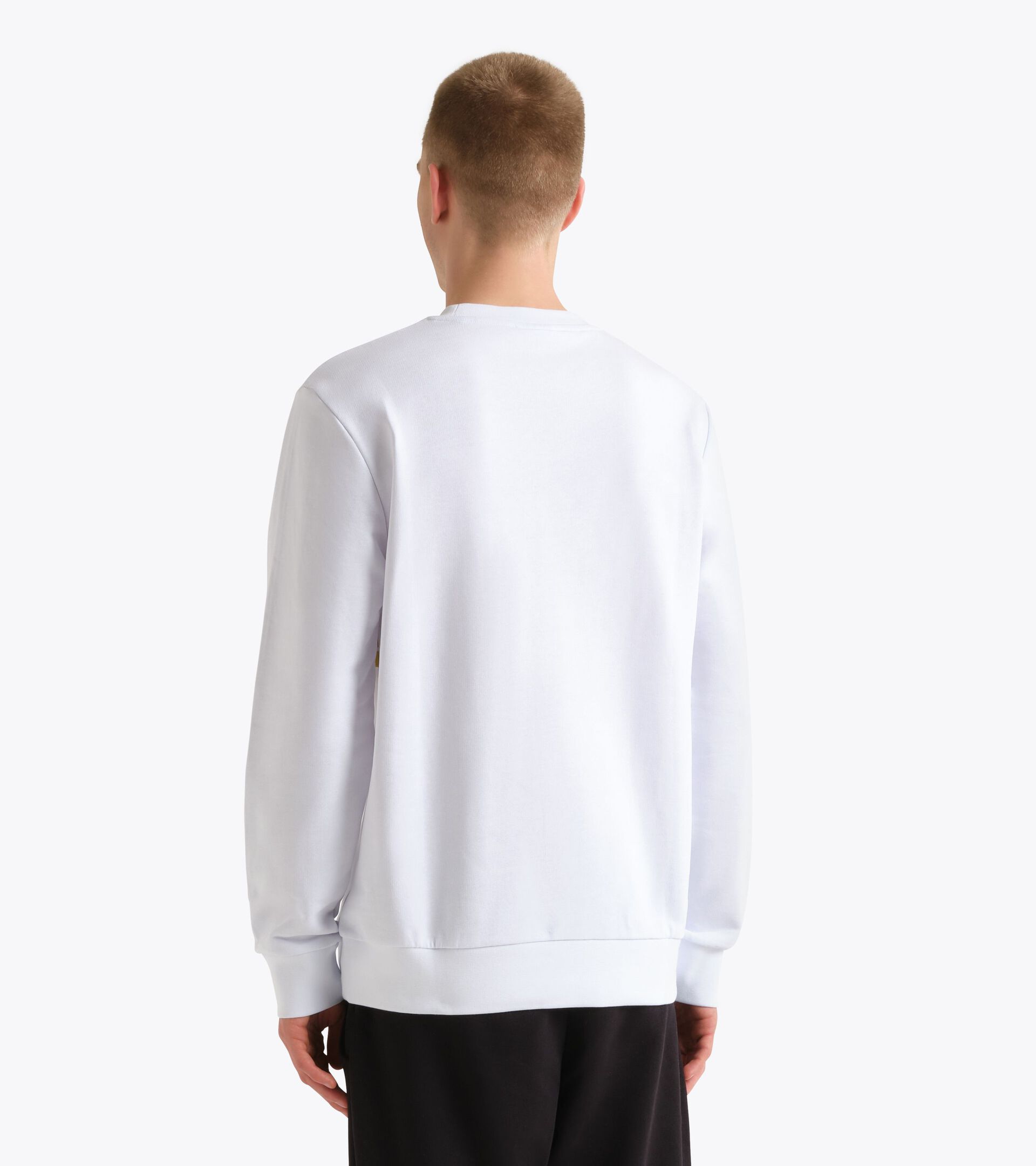 Cotton crewneck - All-Gender SWEATSHIRT CREW LOGO YELLOW BALL - Diadora