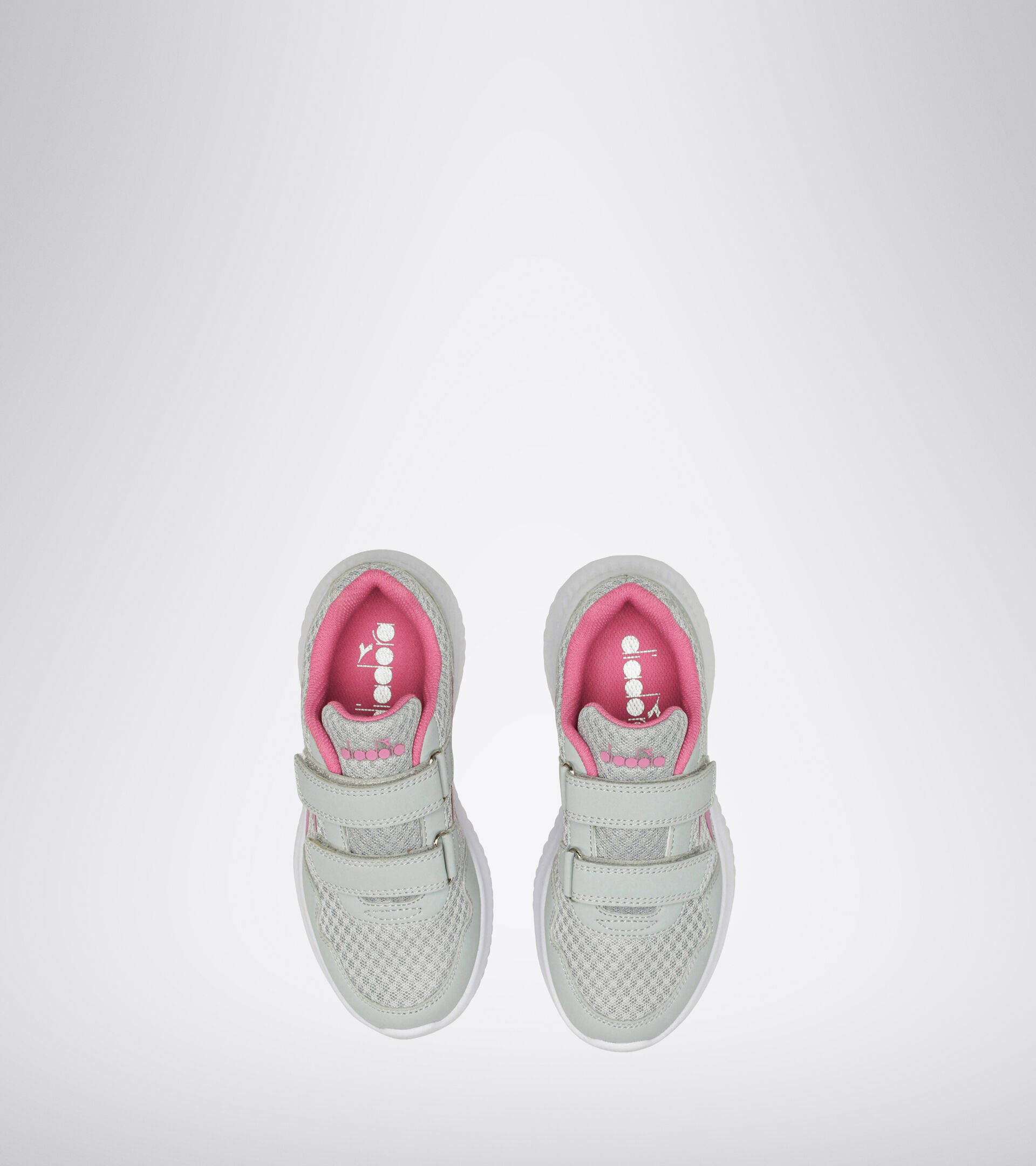 Chaussures de running - Unisexe enfant ROBIN 2 JR V ARGENT/ORCHIDEE SAUVAGE - Diadora