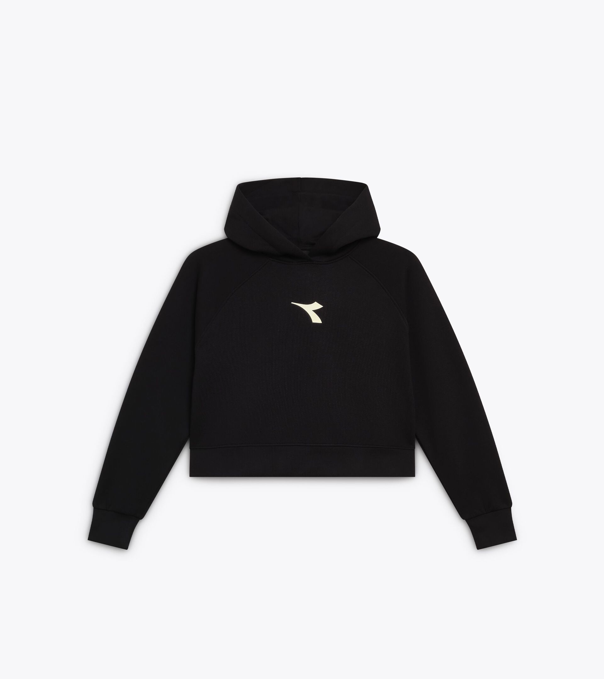 Hoodie - Girls JG. HOODIE RHINESTONE BLACK - Diadora