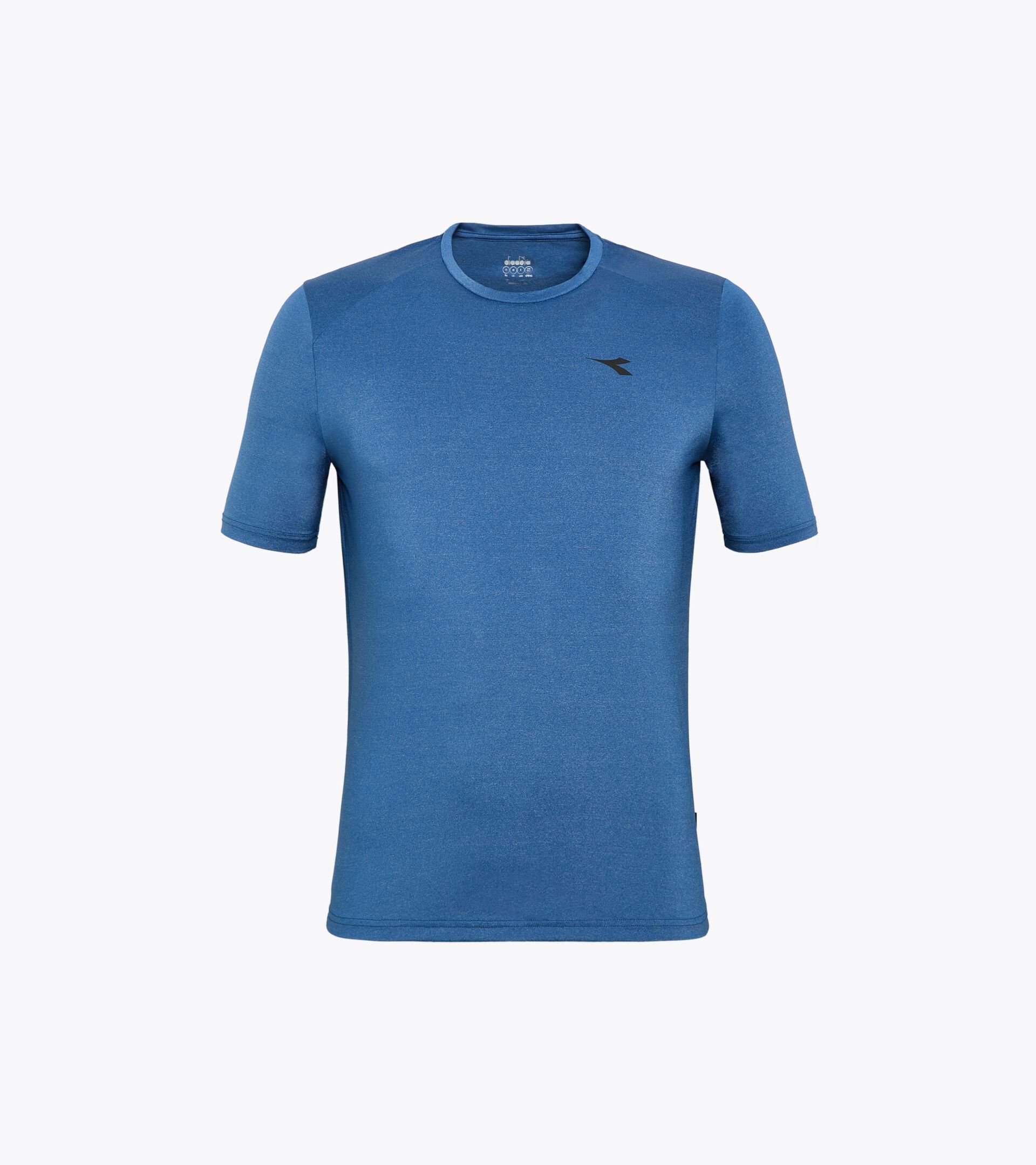 T-shirt running - Uomo SS T-SHIRT TECH BLU OLANDESE. - Diadora