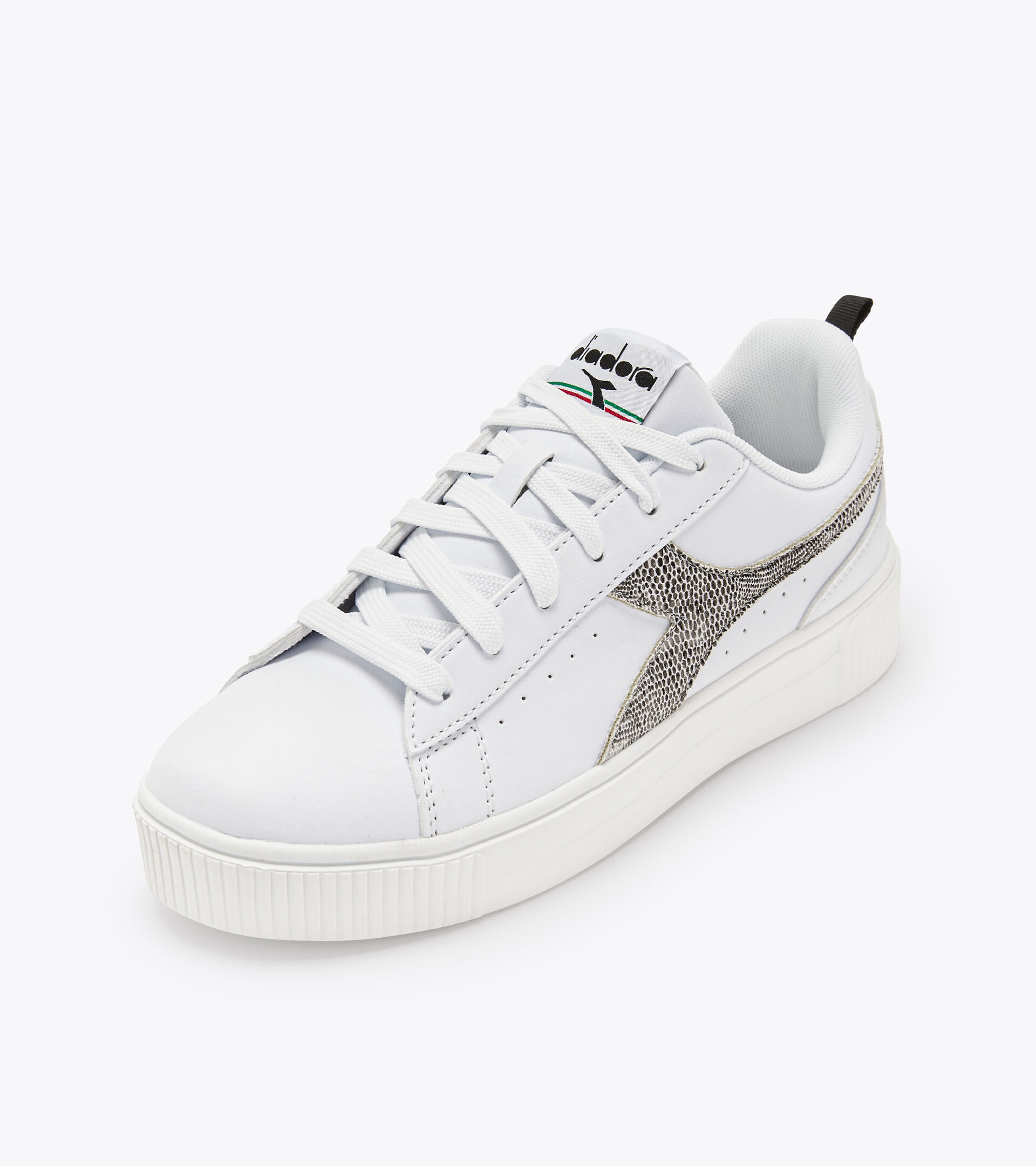 Chaussures de sport - Femme AMBER ANIMALIER BLANC/BLANC - Diadora