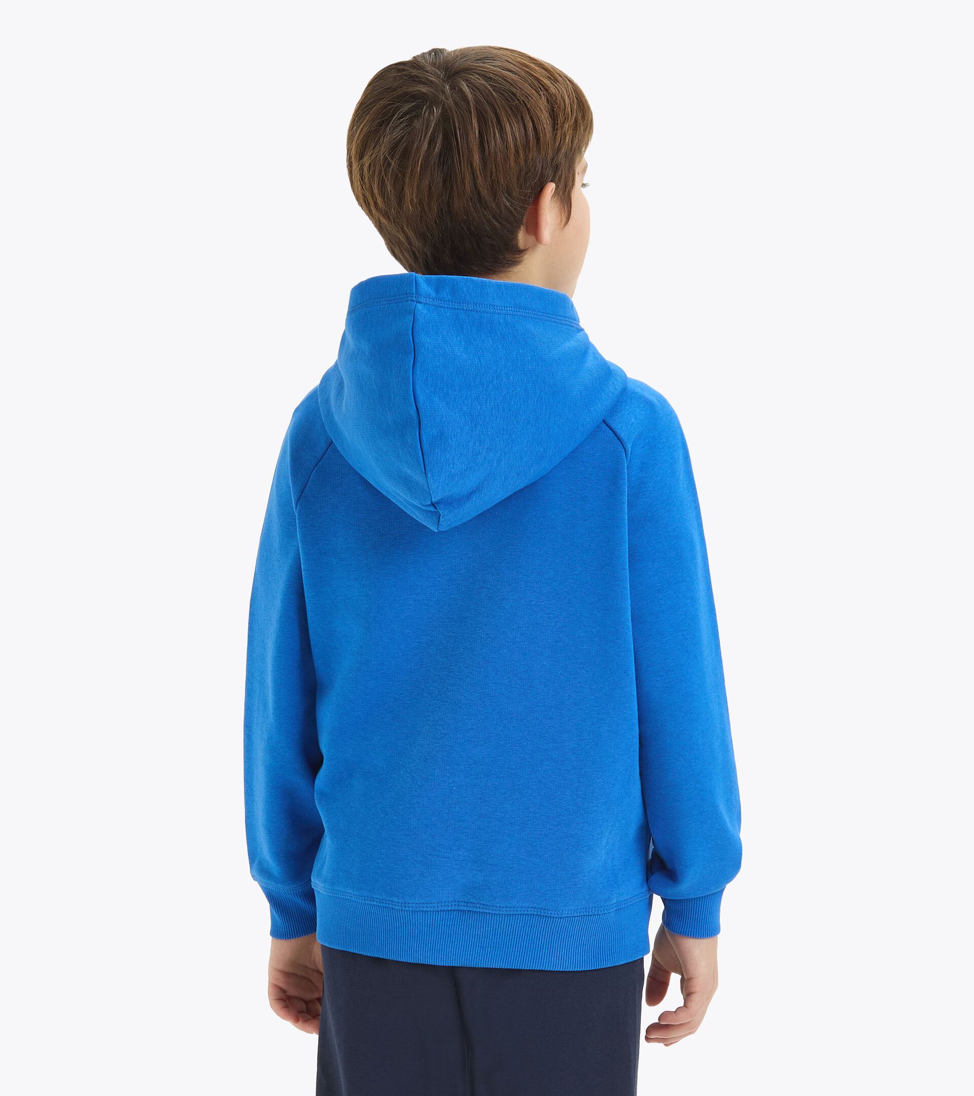 Sudadera con capucha - Niños y adolescentes
 JB. HOODIE RIDDLE AZUL PRINCESA - Diadora