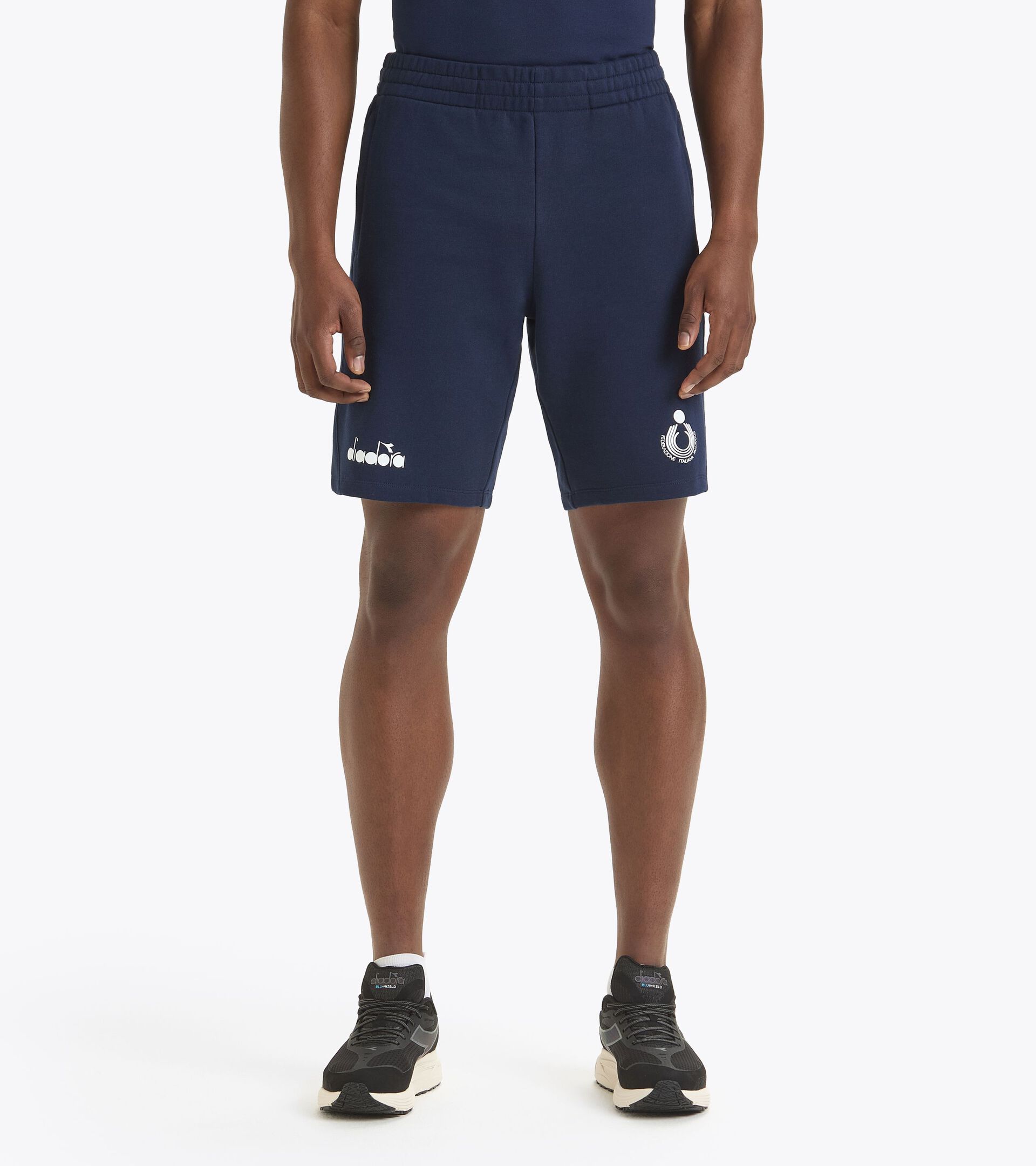 Bermuda de Représentation - Équipe Nationale de Beach Volley BERMUDA RAPPRESENTANZA BV24 ITALIA BLEU CABAN - Diadora