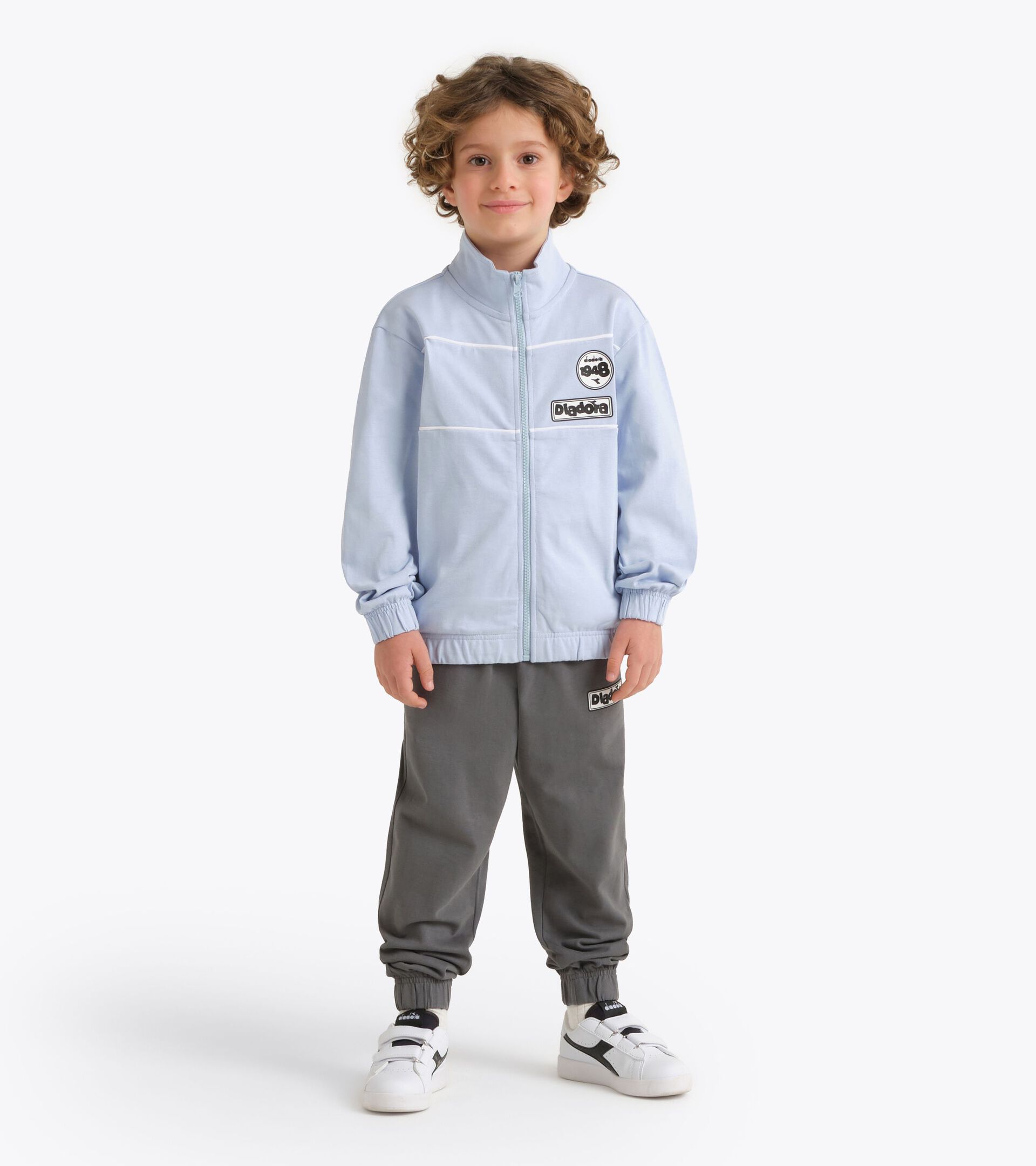 Ch&aacute;ndal deportivo - Ni&ntilde;os y ni&ntilde;as/Adolescentes
 JU. TRACKSUIT FZ ESS. SPORTS  (HJ) TURBULENCIA - Diadora