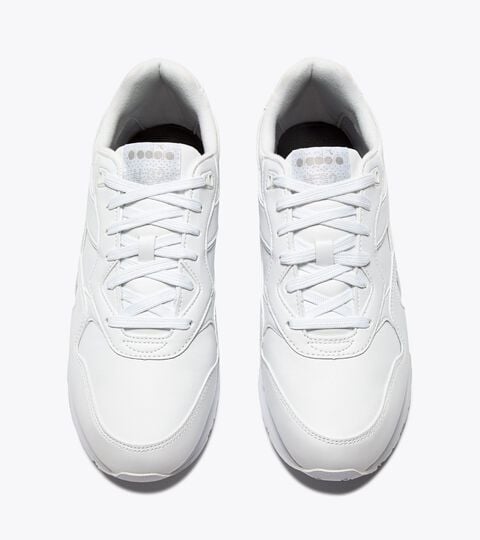 N.92 L, WEISS/WEISS Sportlicher Sneaker - Für alle Geschlechter N.92 L WEISS/WEISS - Diadora