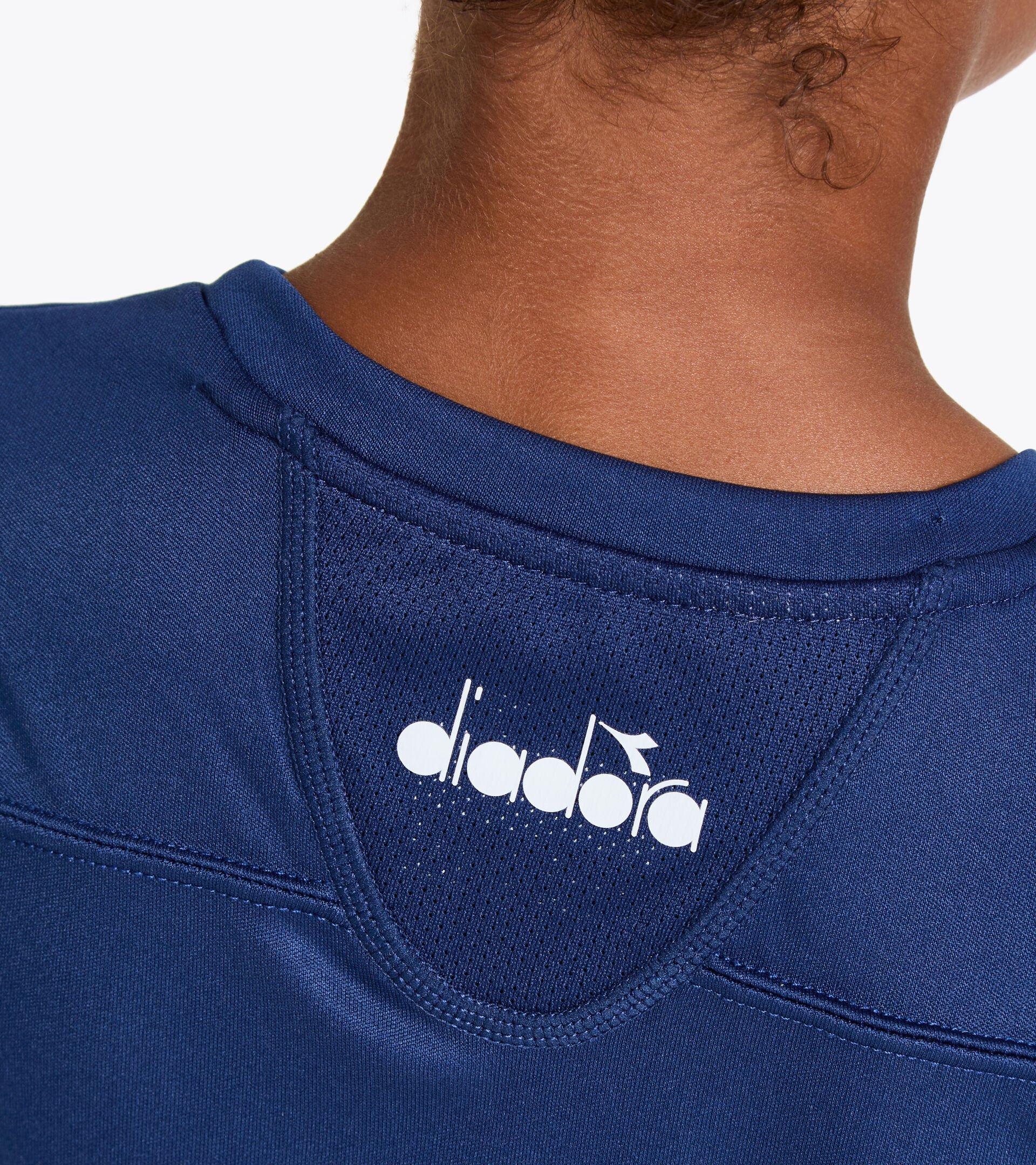 Tennis T-shirt - Junior G. T-SHIRT TEAM SALTIRE NAVY - Diadora