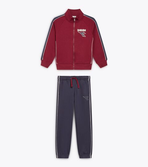 JB. TRACKSUIT FZ LOGO (BR), EMPIRE RED Tracksuit made with brushed fleece - Boy
JB. TRACKSUIT FZ LOGO (BR) EMPIRE RED - Diadora