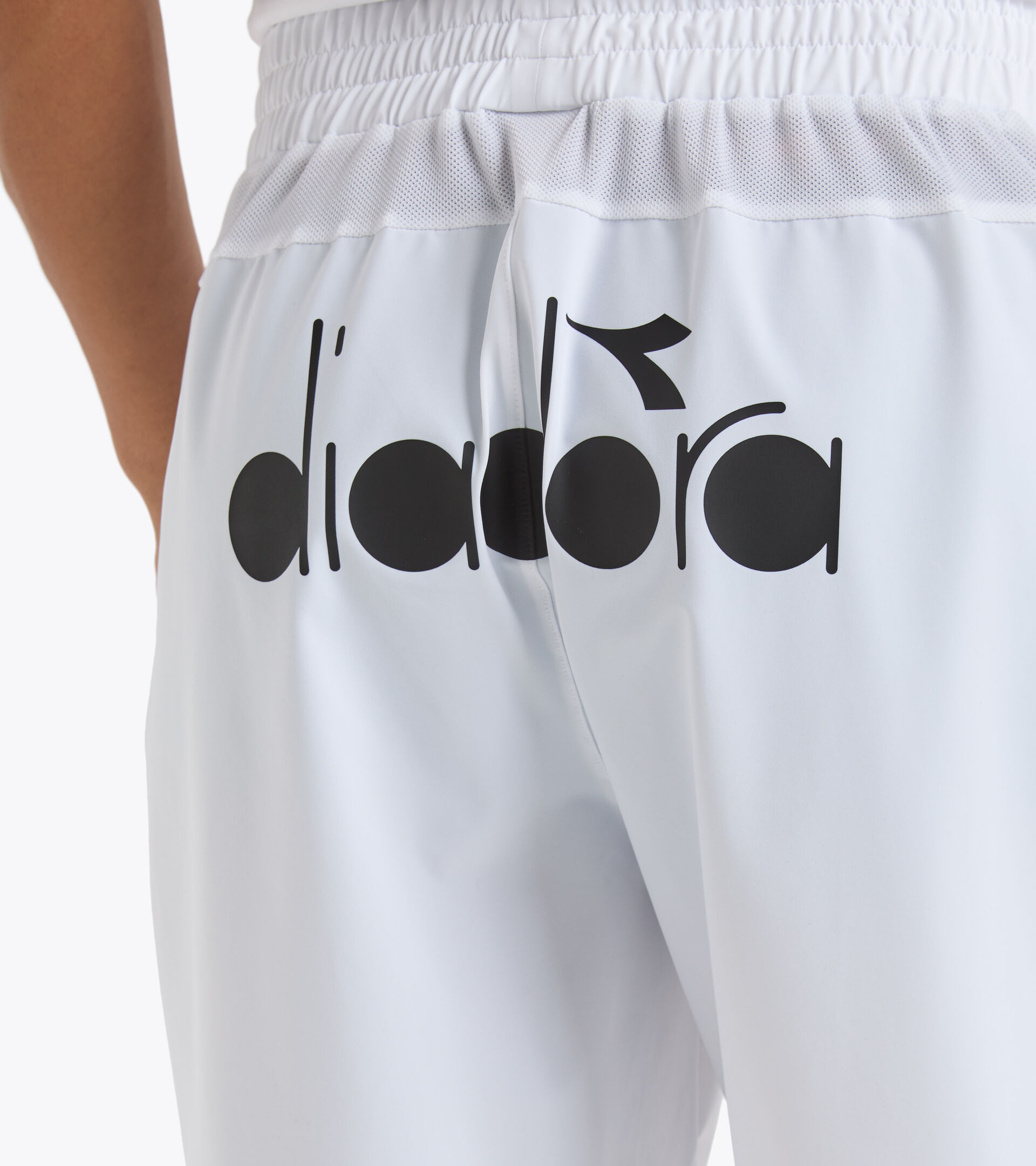 Competition shorts Men - Italy National Volleyball Team  SHORT GARA UOMO BV ITALIA OPTICAL WHITE - Diadora