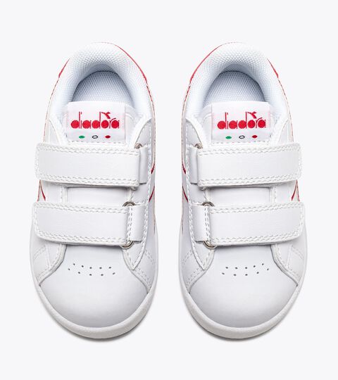 GAME P TD, WHITE/BITTERSWEET RED Sports shoes - Toddlers 1-4 years GAME P TD WHITE/BITTERSWEET RED - Diadora