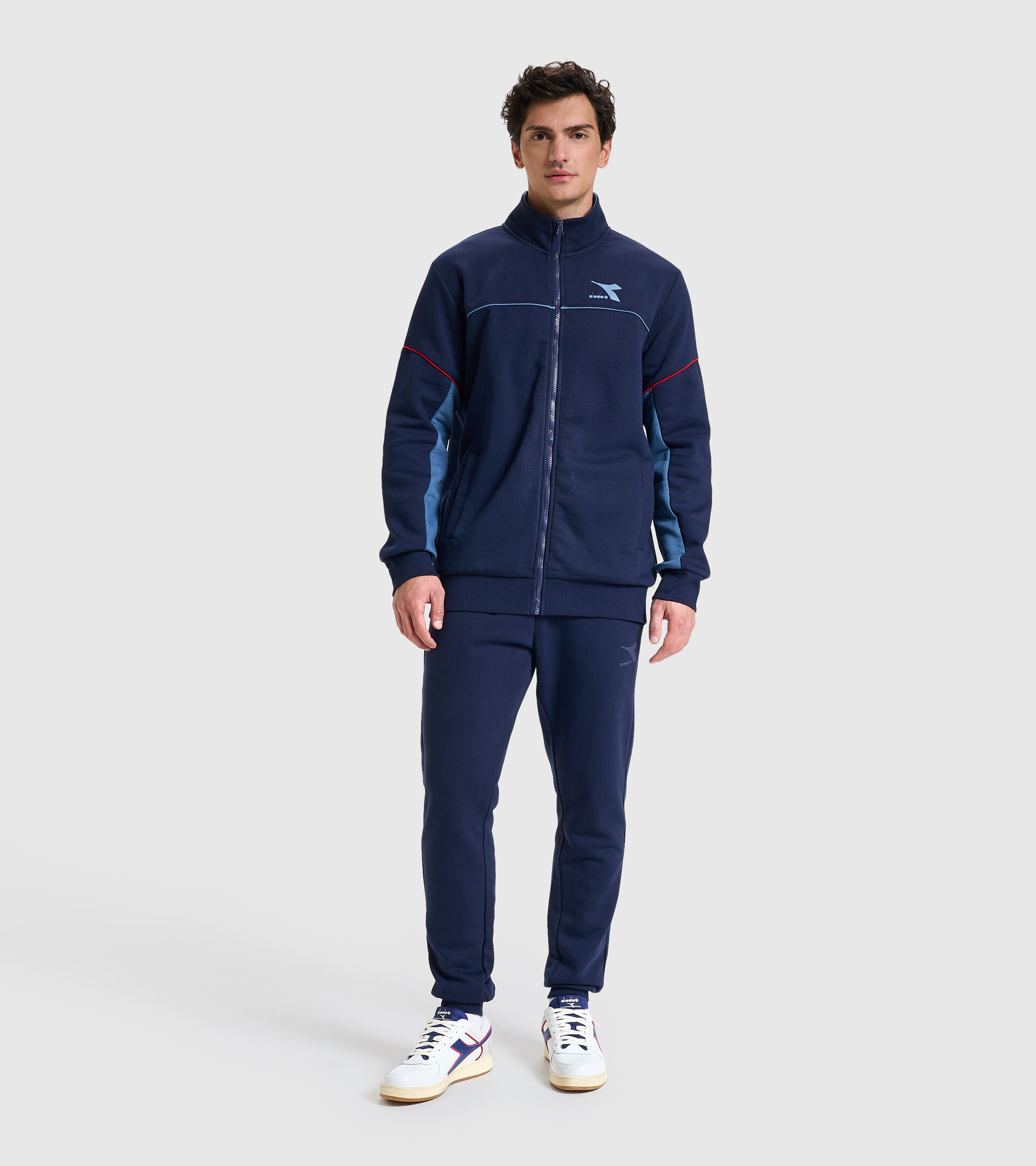 Tracksuit - Men TRACKSUIT FZ CORE CLASSIC NAVY - Diadora
