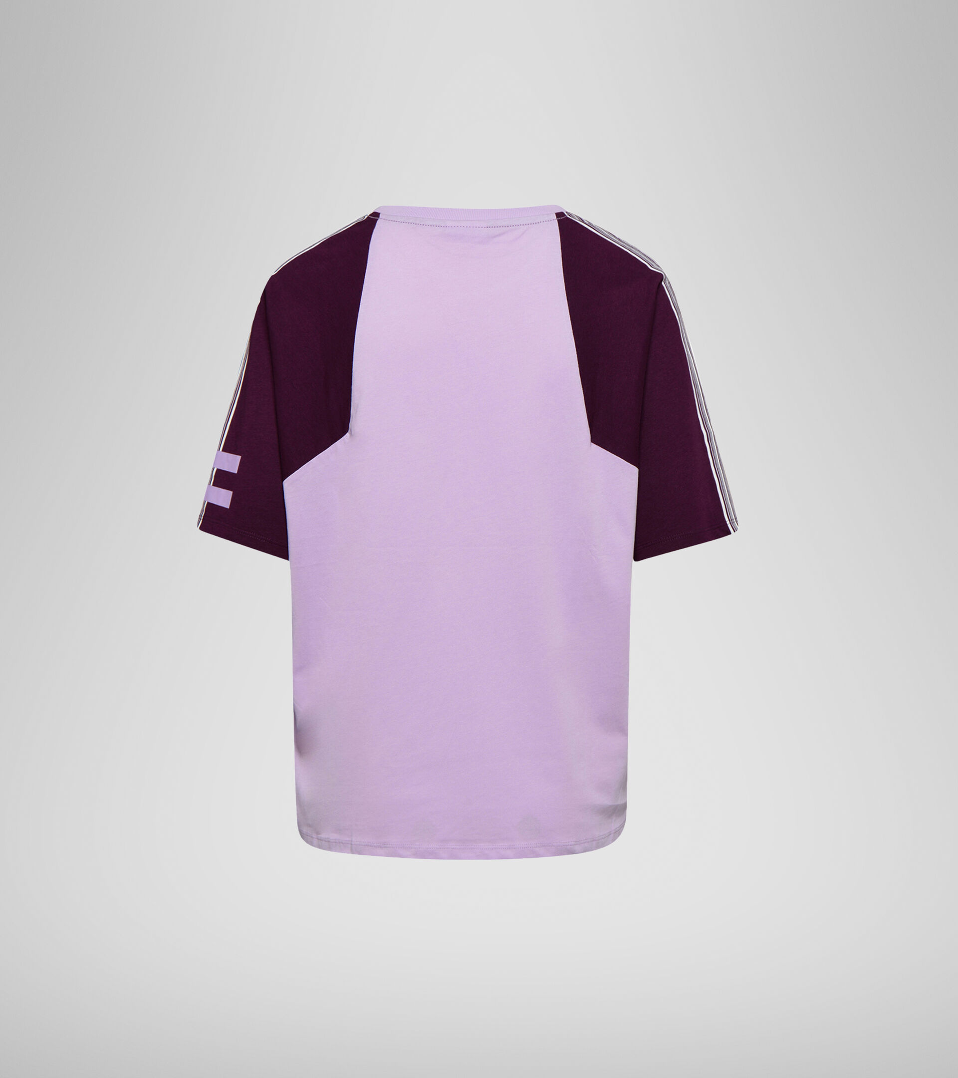 T-shirt - Women L. SS T-SHIRT BLKBAR VIOLET ORCHID - Diadora