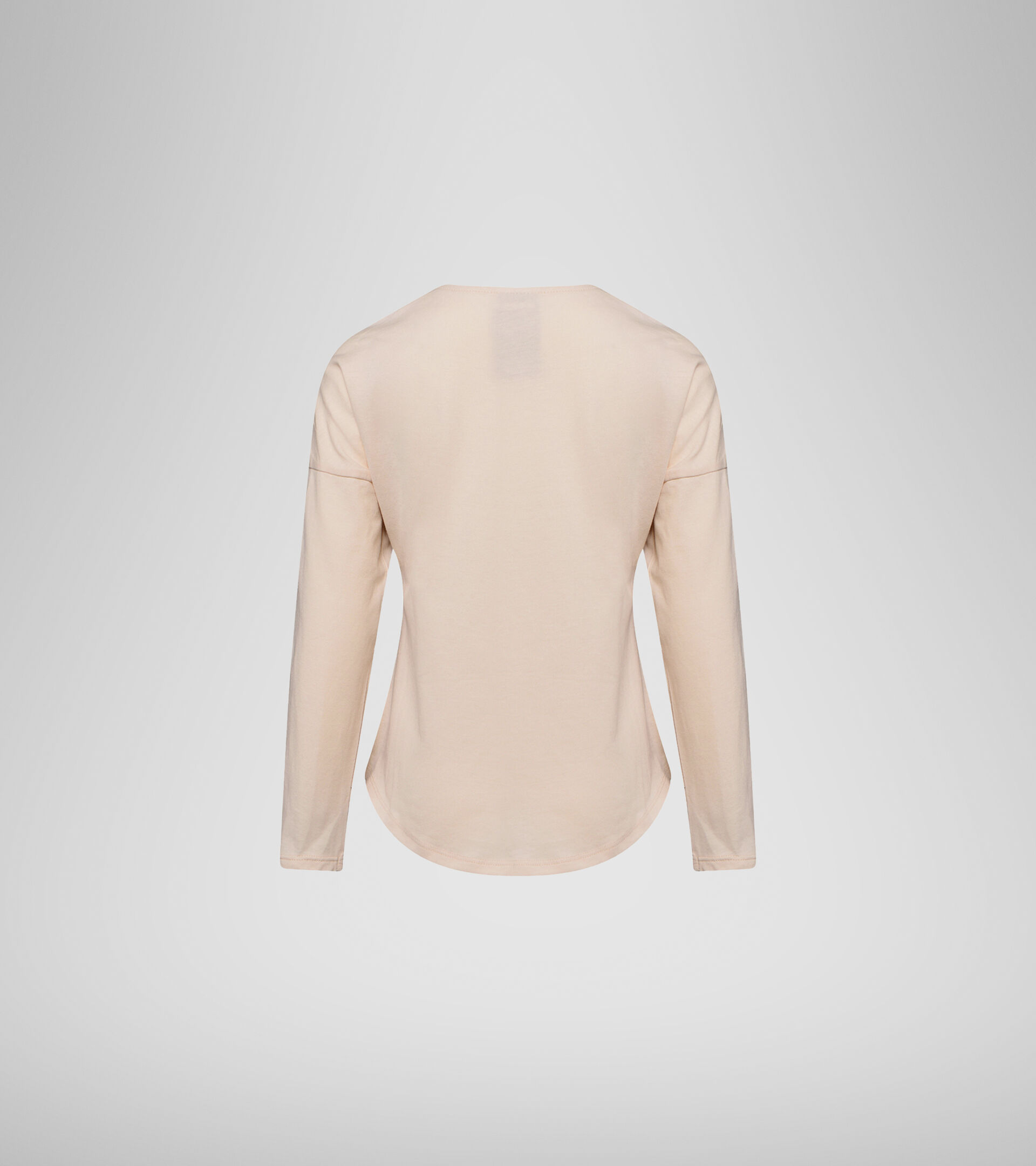 Long-sleeved T-shirt - Girls JG.LS T-SHIRT 5PALLE WHITE SMOKE - Diadora