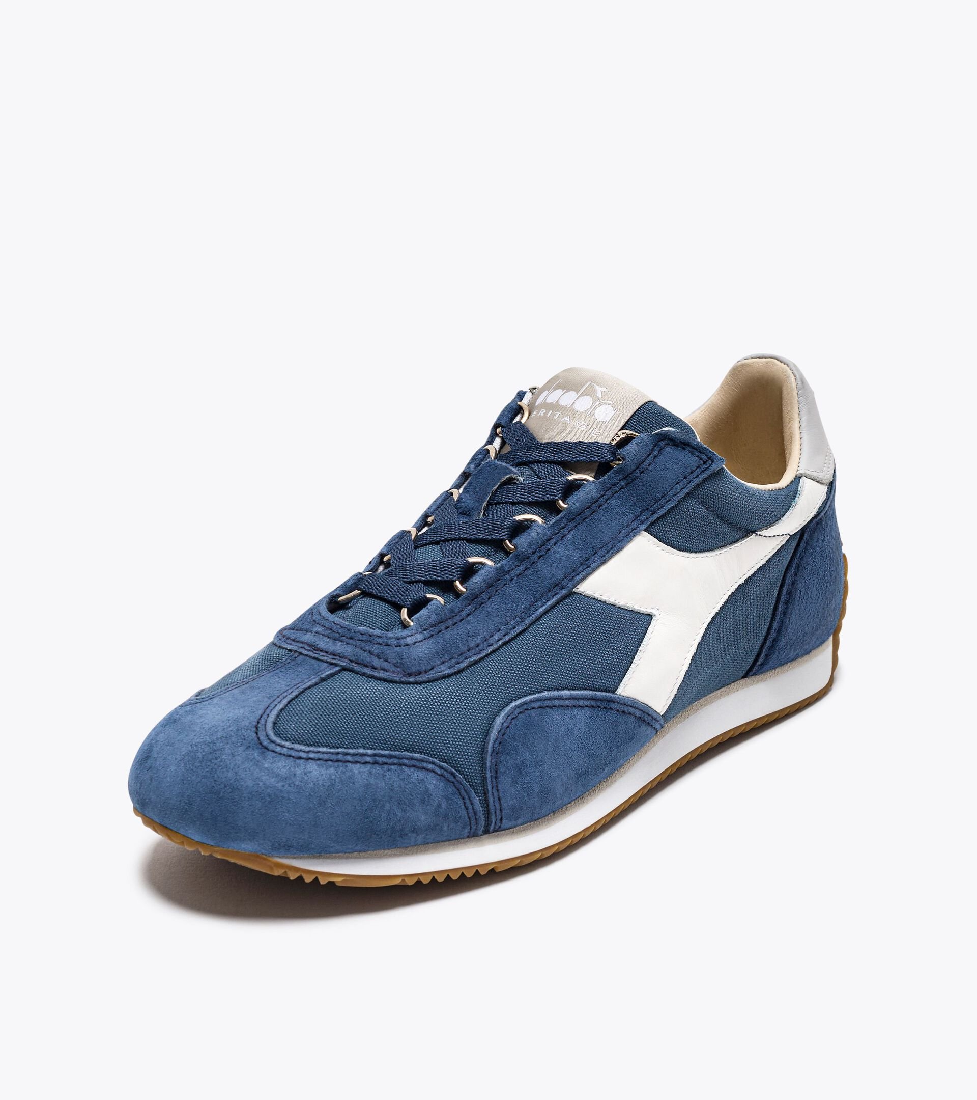 Heritage shoe - Unisex EQUIPE H CANVAS STONE WASH BLUE STELLAR - Diadora