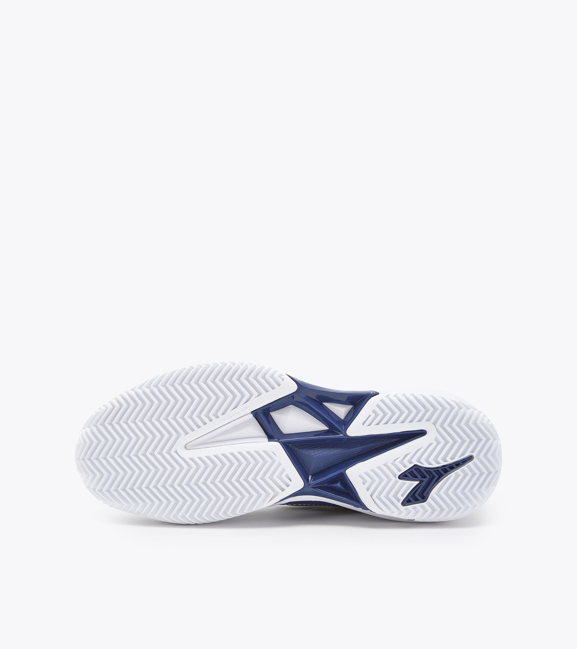 Tennis shoes for clay courts - Women S. CHALLENGE 5 W SL CLAY WHITE/BLUE PRINT - Diadora