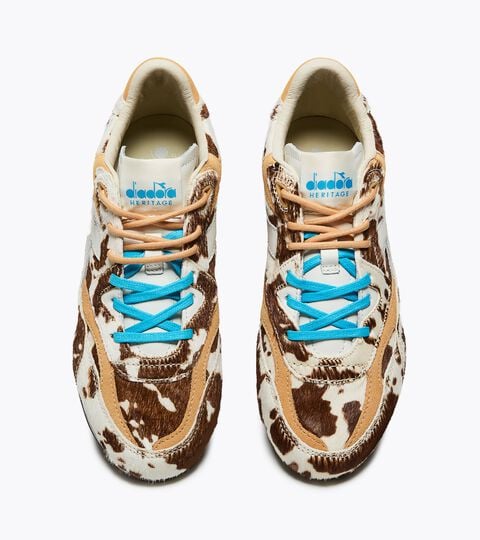 Heritage Sneaker - Low-Profile - Women&rsquo;s EQUIPE REVENGE ANIMALIER WN DESERT MIST - Diadora