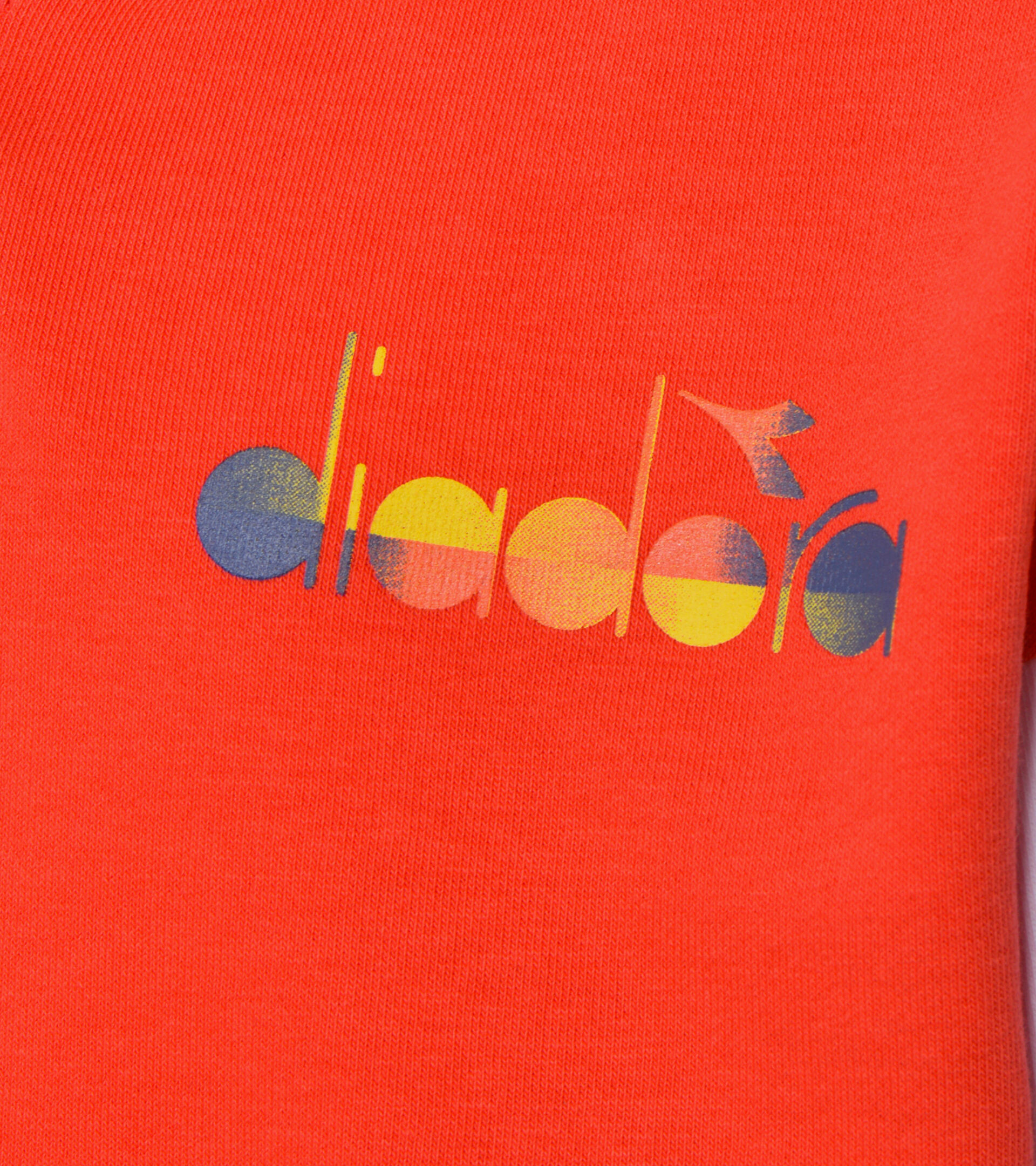 Hooded sweatshirt - Boys JB. HOODIE DIADORA CLUB POPPY RED - Diadora
