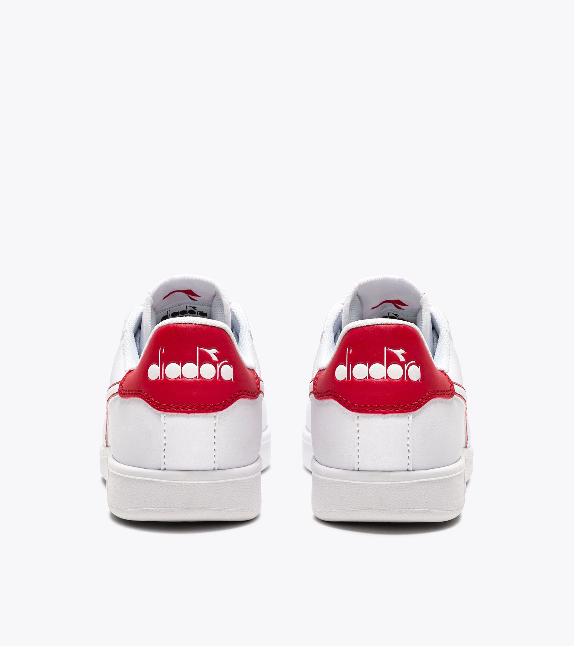 Sportschuh - Jugendliche 8-16 Jahren GAME P GS WEISS/BITTERSUBROT - Diadora