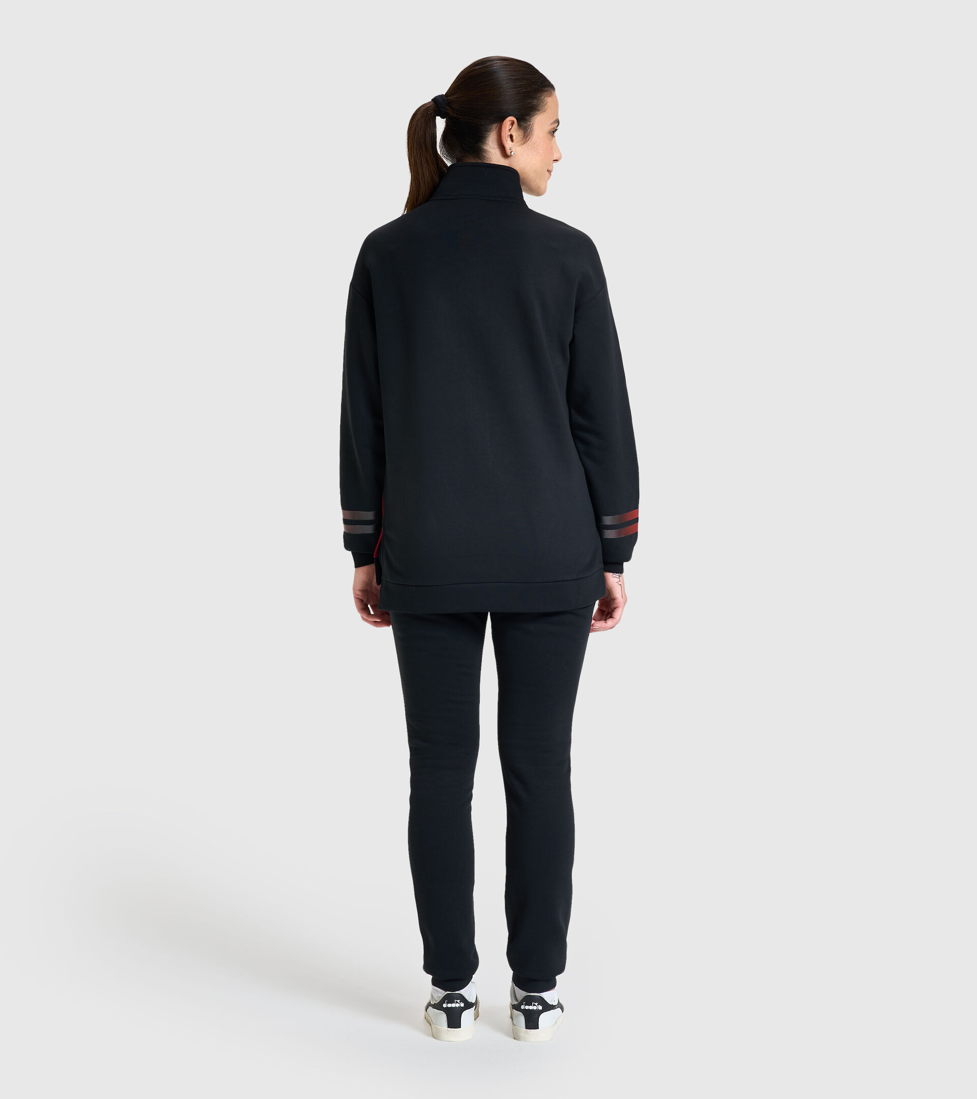 Tracksuit - Women L.TRACKSUIT FZ CORE BLACK - Diadora
