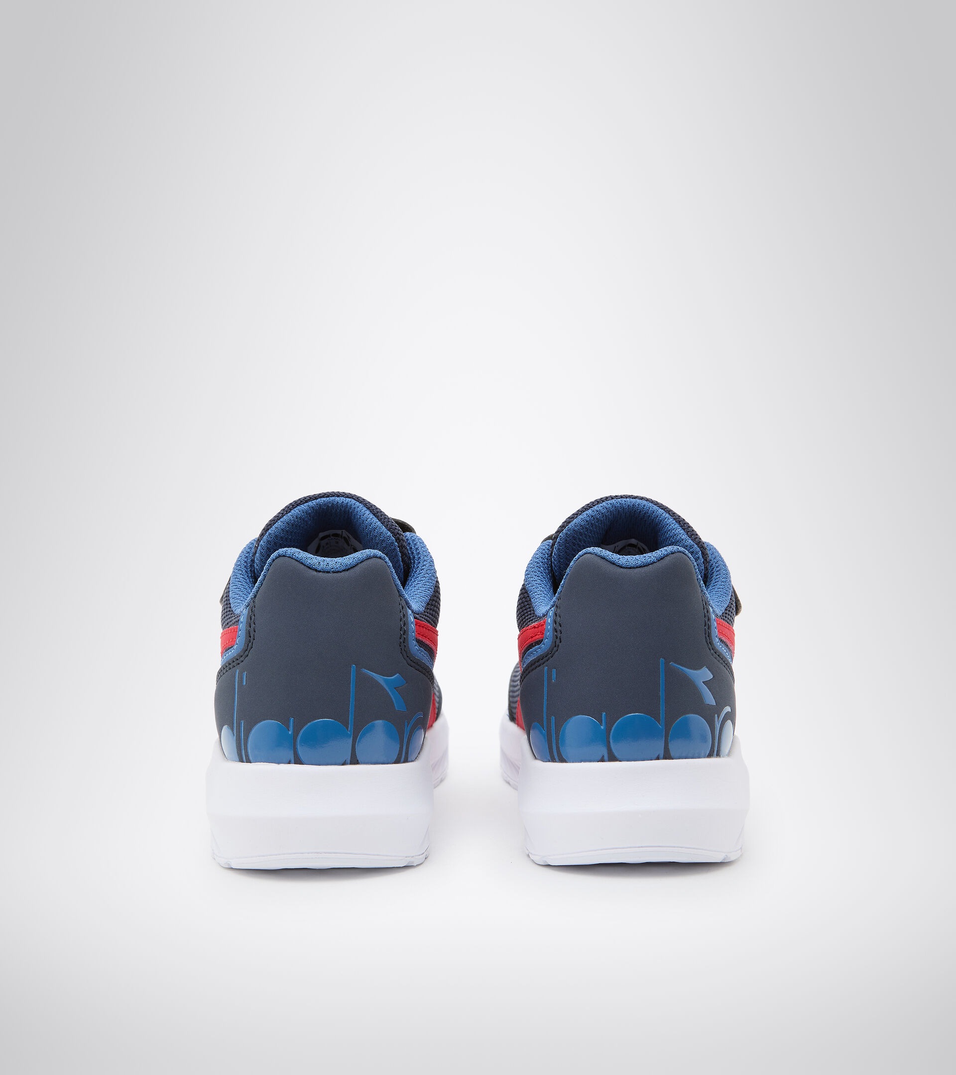 Zapatilla de running - Unisex niños FALCON JR V LIRIO NEGRO/AZUL FEDERAL - Diadora
