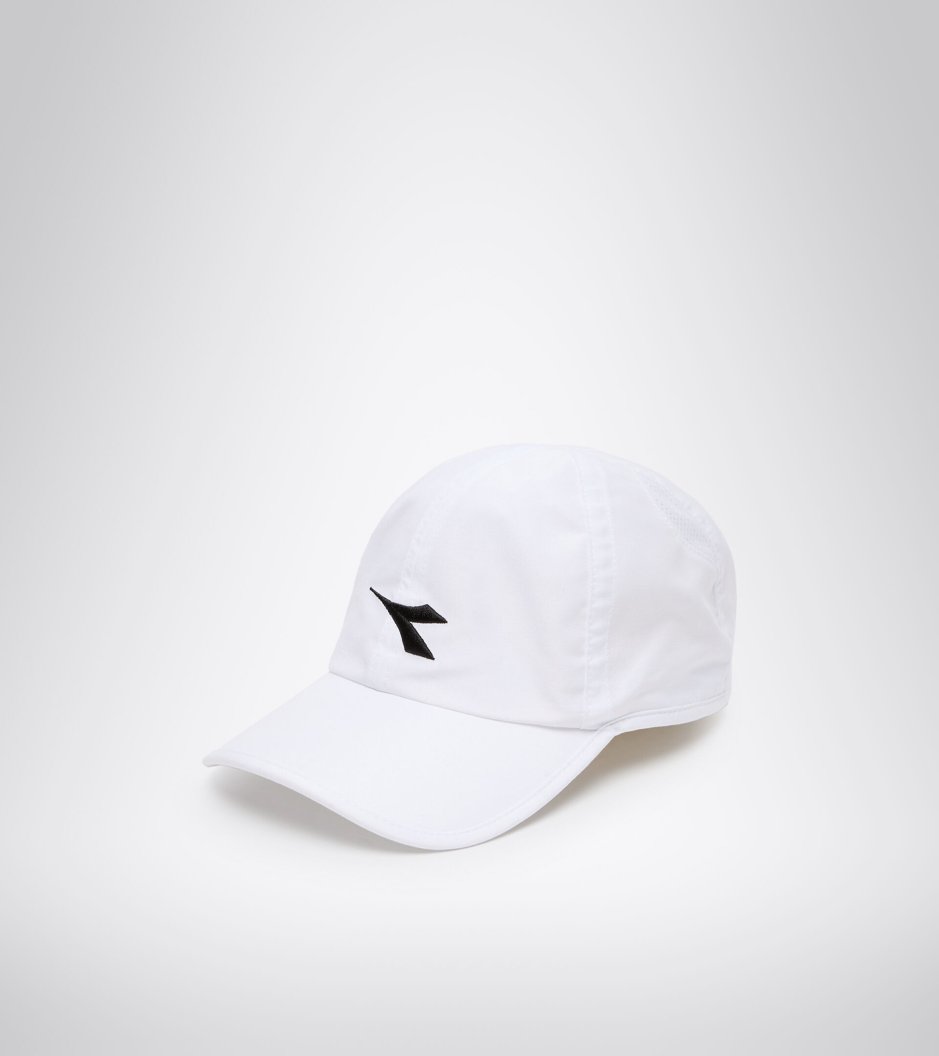 Tennis-style hat - Unisex ADJUSTABLE CAP WHITE/BLACK - Diadora