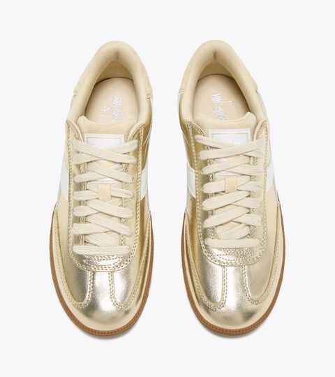 Leather sneakers - All-Gender TRAINER METALLIC BEIGE BISCOTTI - Diadora