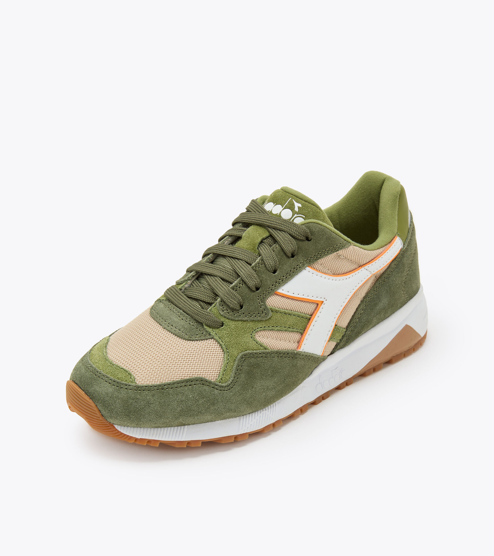 Sporty sneakers - Unisex N902 SMOKE GRAY/OLIVINE - Diadora
