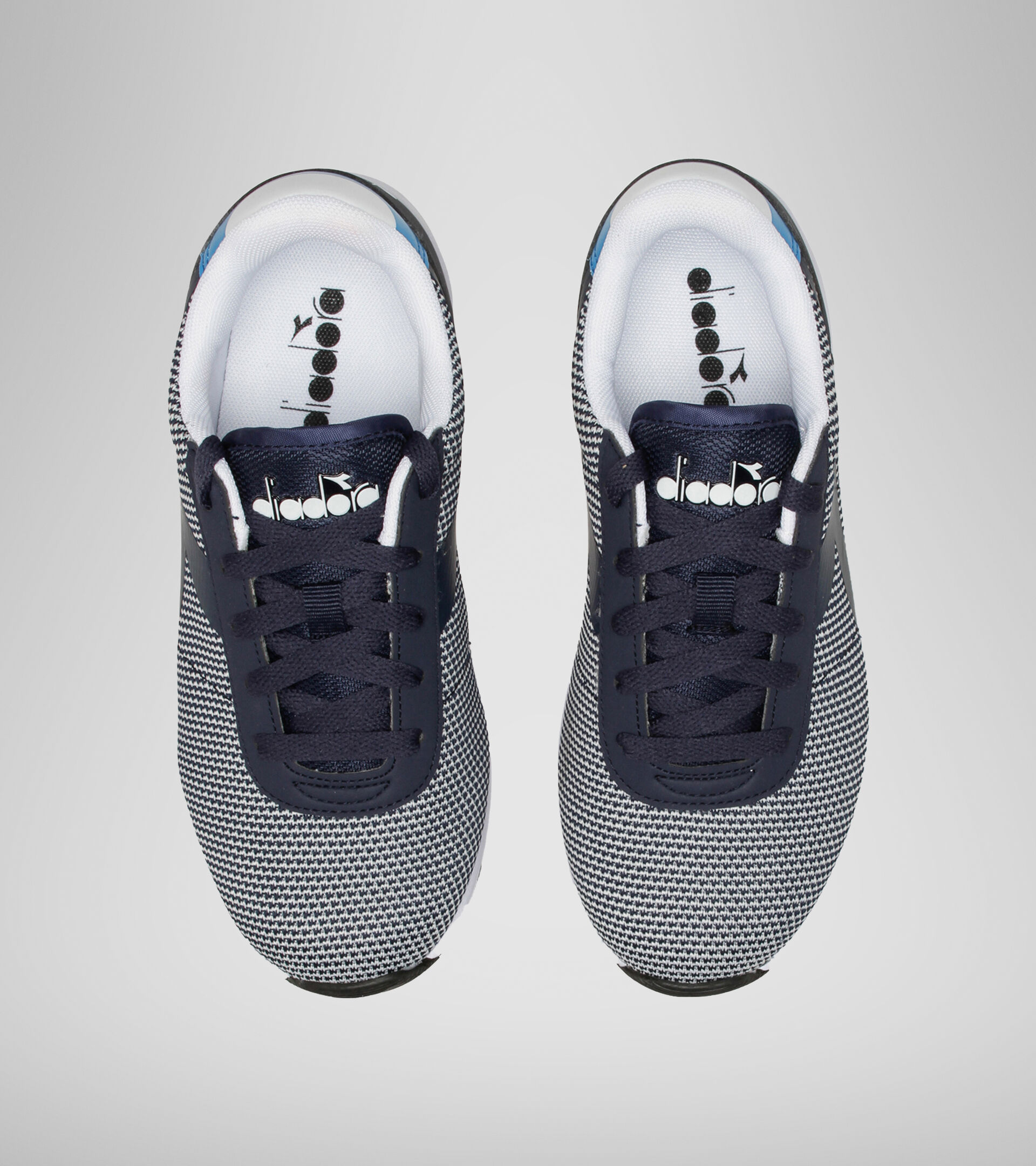 Sports shoes - Youth 8-16 years EVO RUN GS CORSAIR/SKY-BLUE BLITHE - Diadora